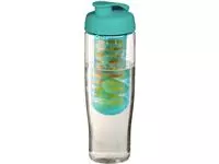 H2O Active® Tempo 700 ml sportfles en infuser met flipcapdeksel