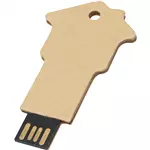 Huisvormige USB 2.0 van gerecycled papier