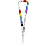 Lois sublimatie RPET lanyard met veiligheidsgesp