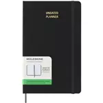 Moleskine ongedateerde weekplanner met harde kaft L