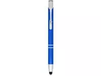 Moneta geanodiseerde aluminium stylus balpen (blauwe inkt)