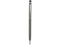 Ore aluminium balpen met stylus (blauwe inkt)