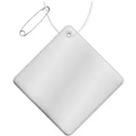 RFX™ H-09 kleine reflecterende pvc hanger met diamant