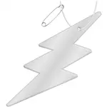 RFX™ H-10 reflecterende pvc hanger met flits