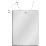 RFX™ H-12 grote rechthoekige reflecterende pvc hanger