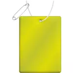 RFX™ H-12 grote rechthoekige reflecterende pvc hanger