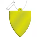 RFX™ H-12 reflecterende pvc hanger met badge