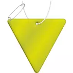 RFX™ H-12 reflecterende pvc hanger met omgekeerde driehoek