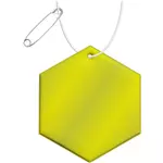 RFX™ H-12 zeshoekige reflecterende pvc hanger