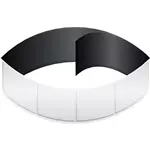 RFX™ reflecterende pvc band van 43,5 cm