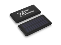 SCX.design P30 8000 mAh powerbank solar met oplichtend logo