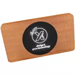 SCX.design P37 5000 mAh draadloze houten powerbank met oplichtend logo