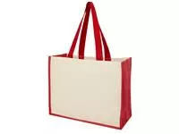 Varai 320 g/m² canvas en jute boodschappentas 23L