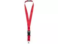 Yogi lanyard met afneembare gesp en veiligheidssluiting