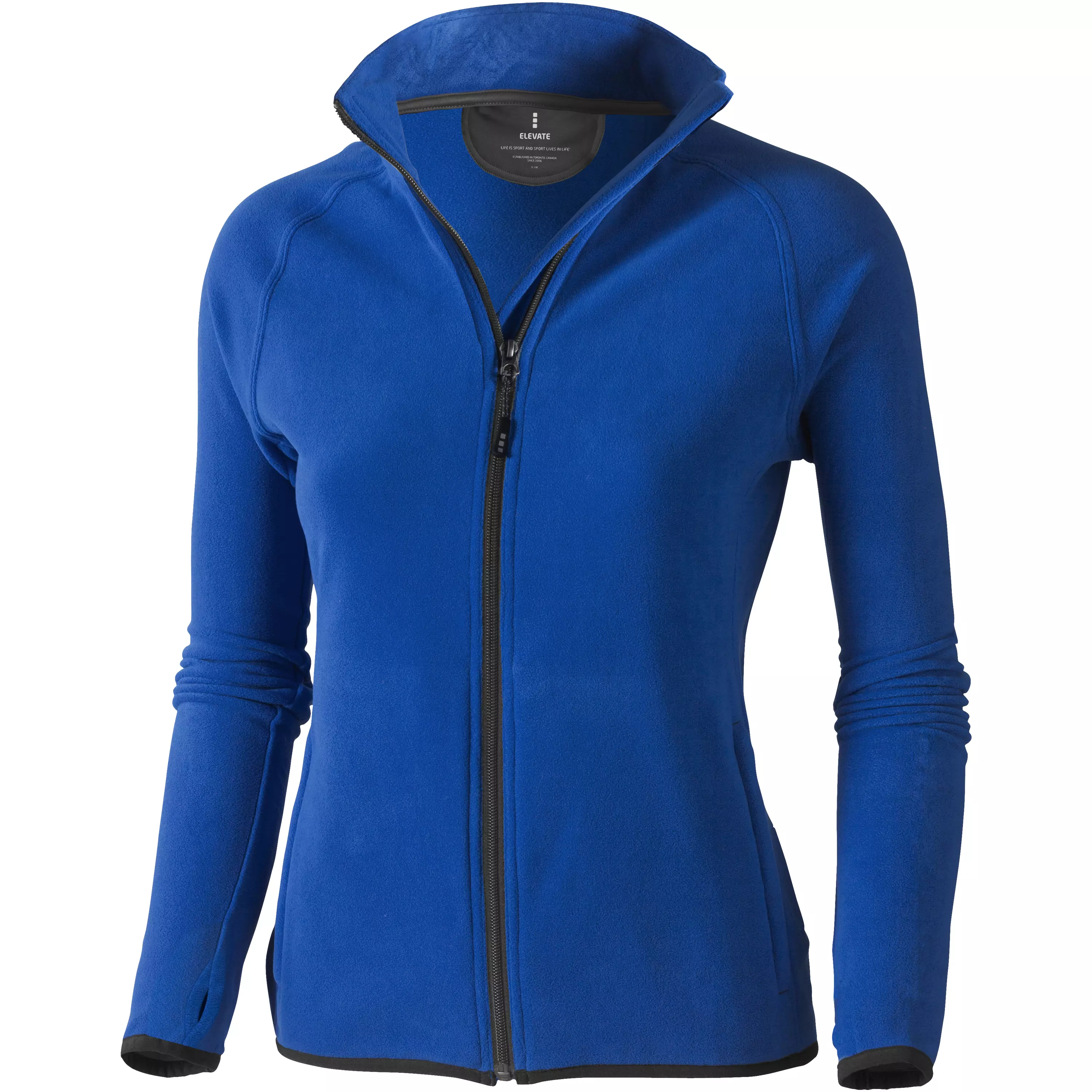 Brossard fleece dames jas met ritssluiting