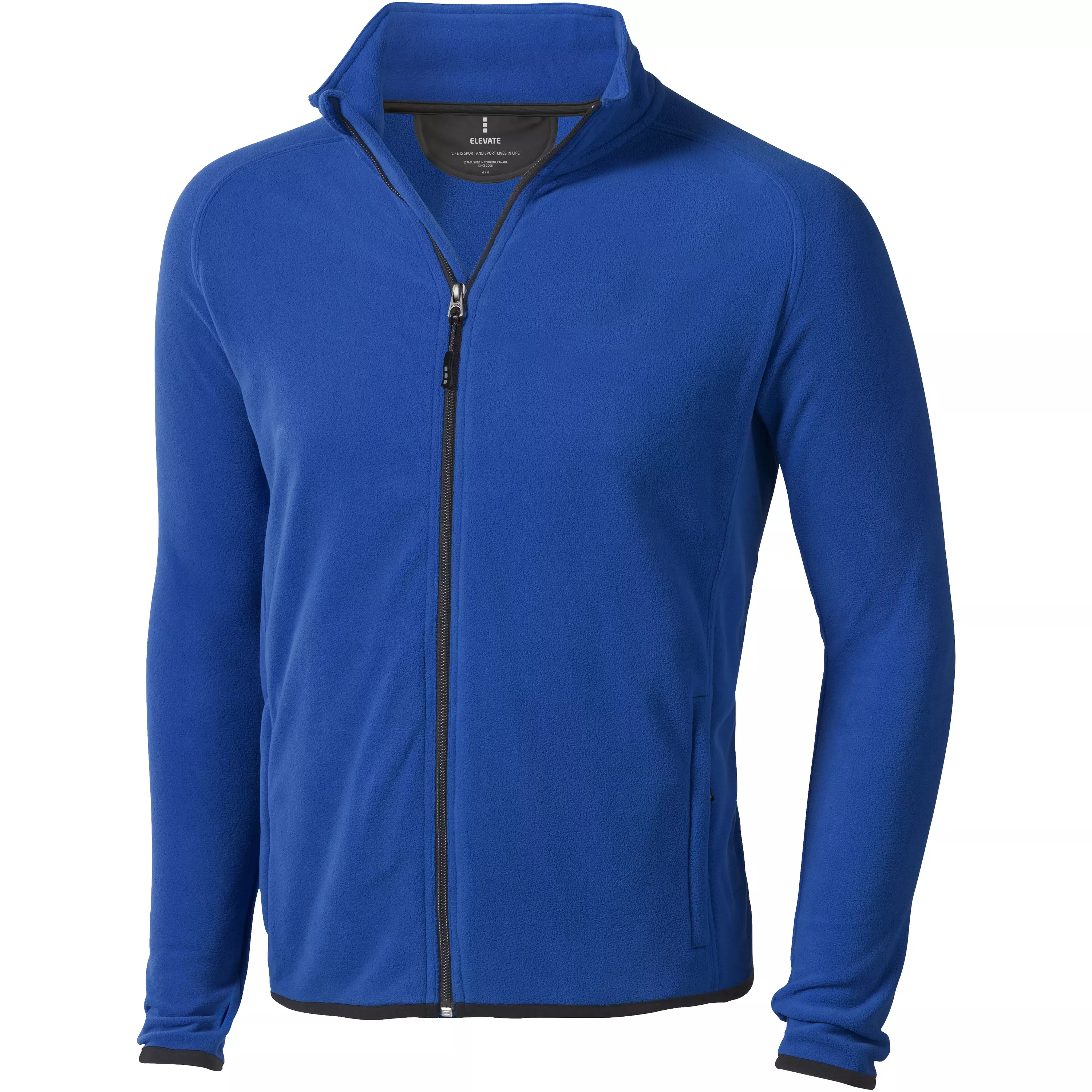 Brossard fleece heren jas met ritssluiting