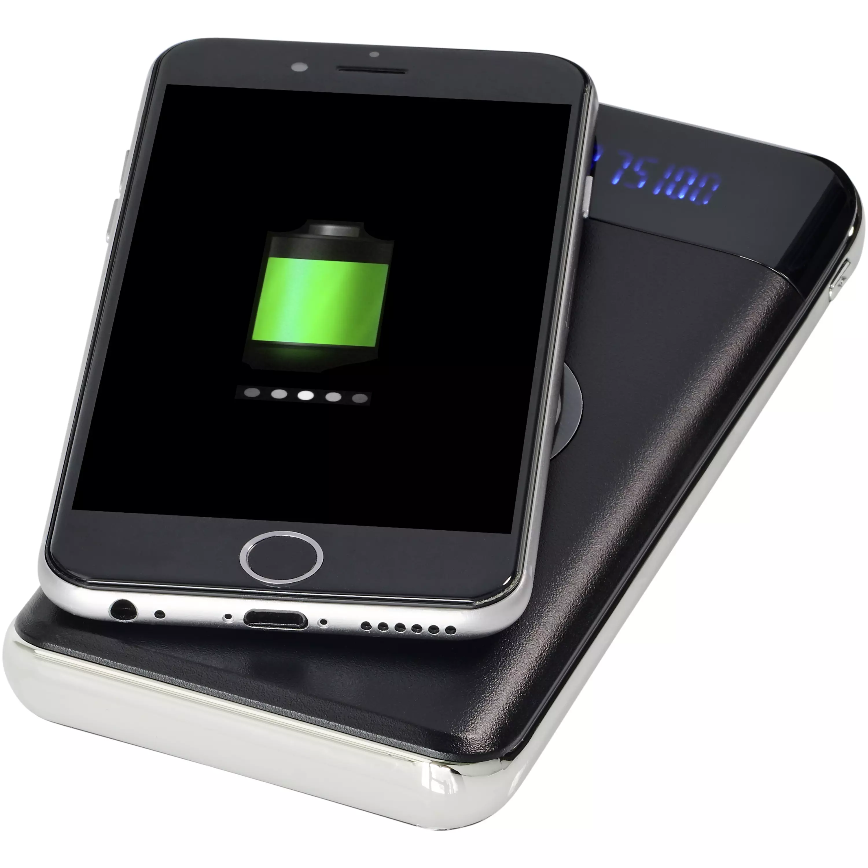 Constant 10000 mAh draadloze powerbank met LED