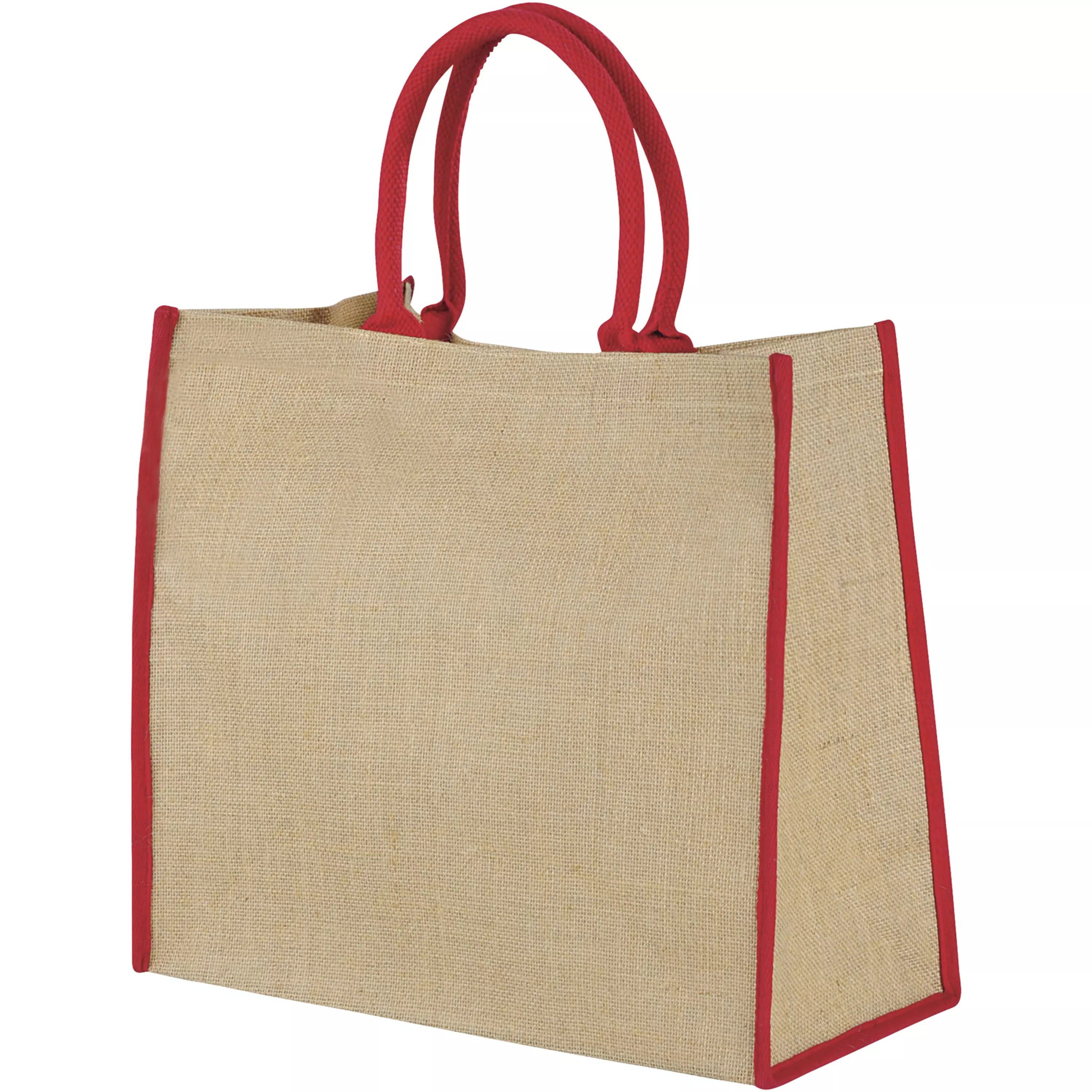 Harry jute draagtas met gekleurde accenten 25L