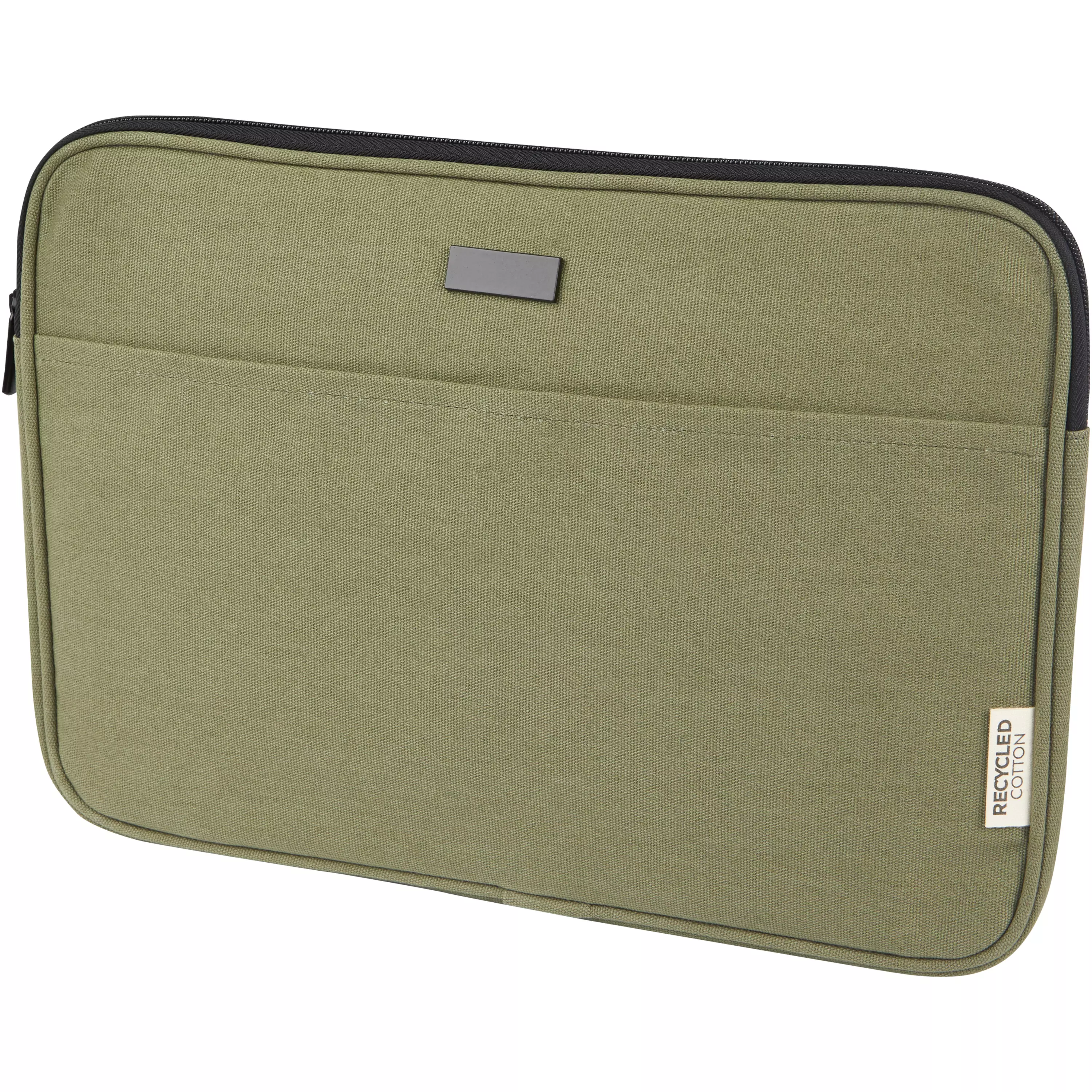 Joey 14 inch GRS gerecyclede canvas laptophoes, 2 l