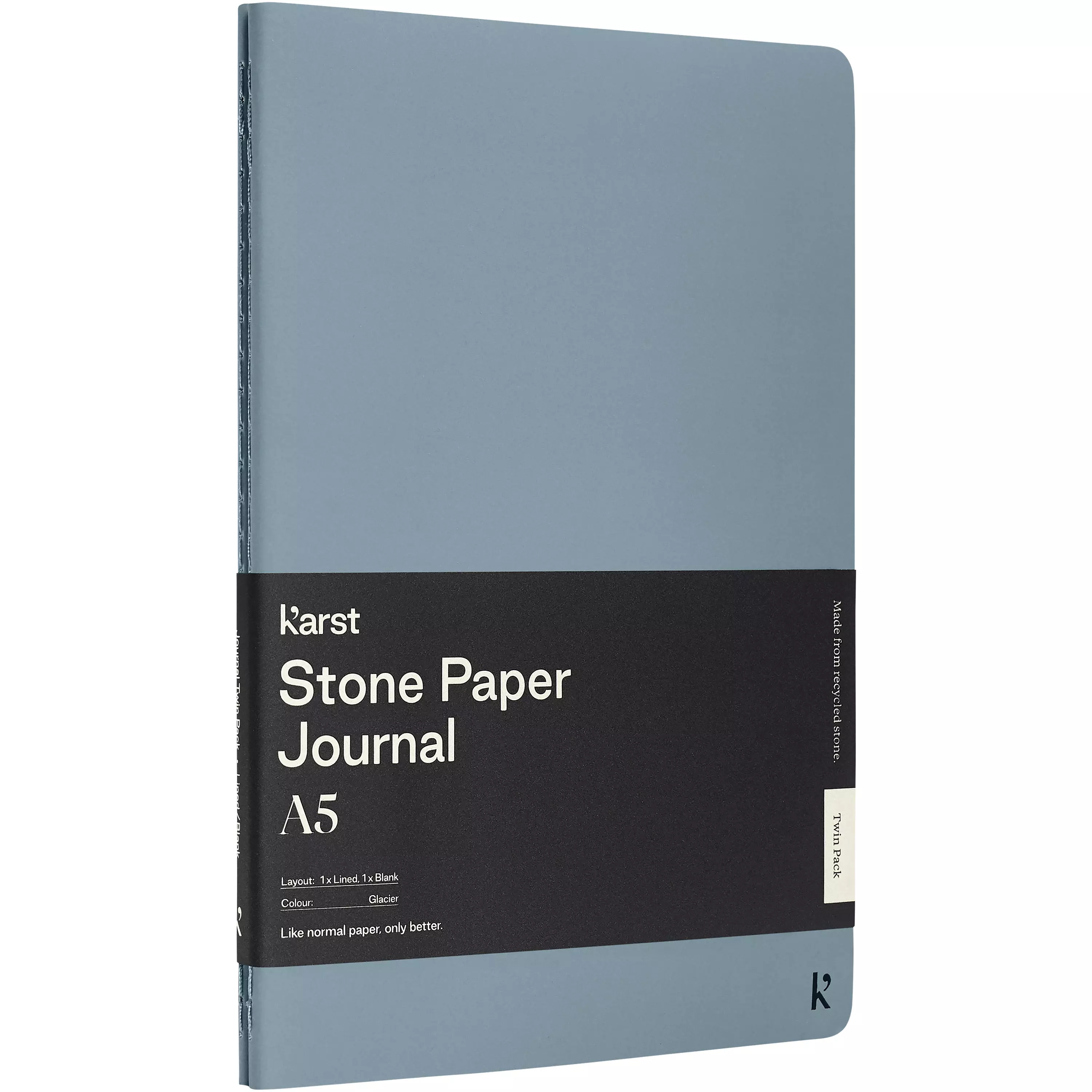 Karst® A5 journal van steenpapier twin pack