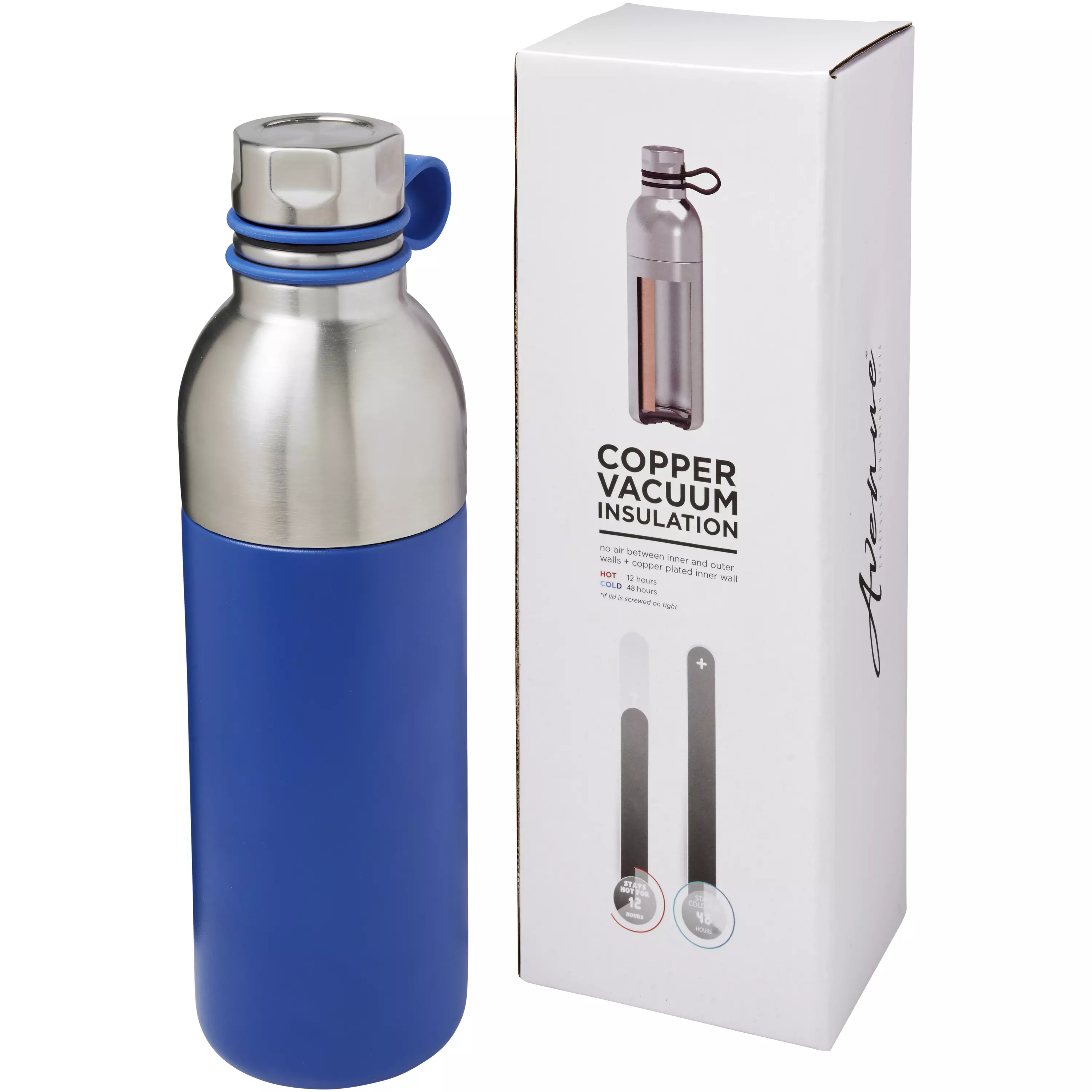 Koln 590 ml koper vacuüm geïsoleerde drinkfles