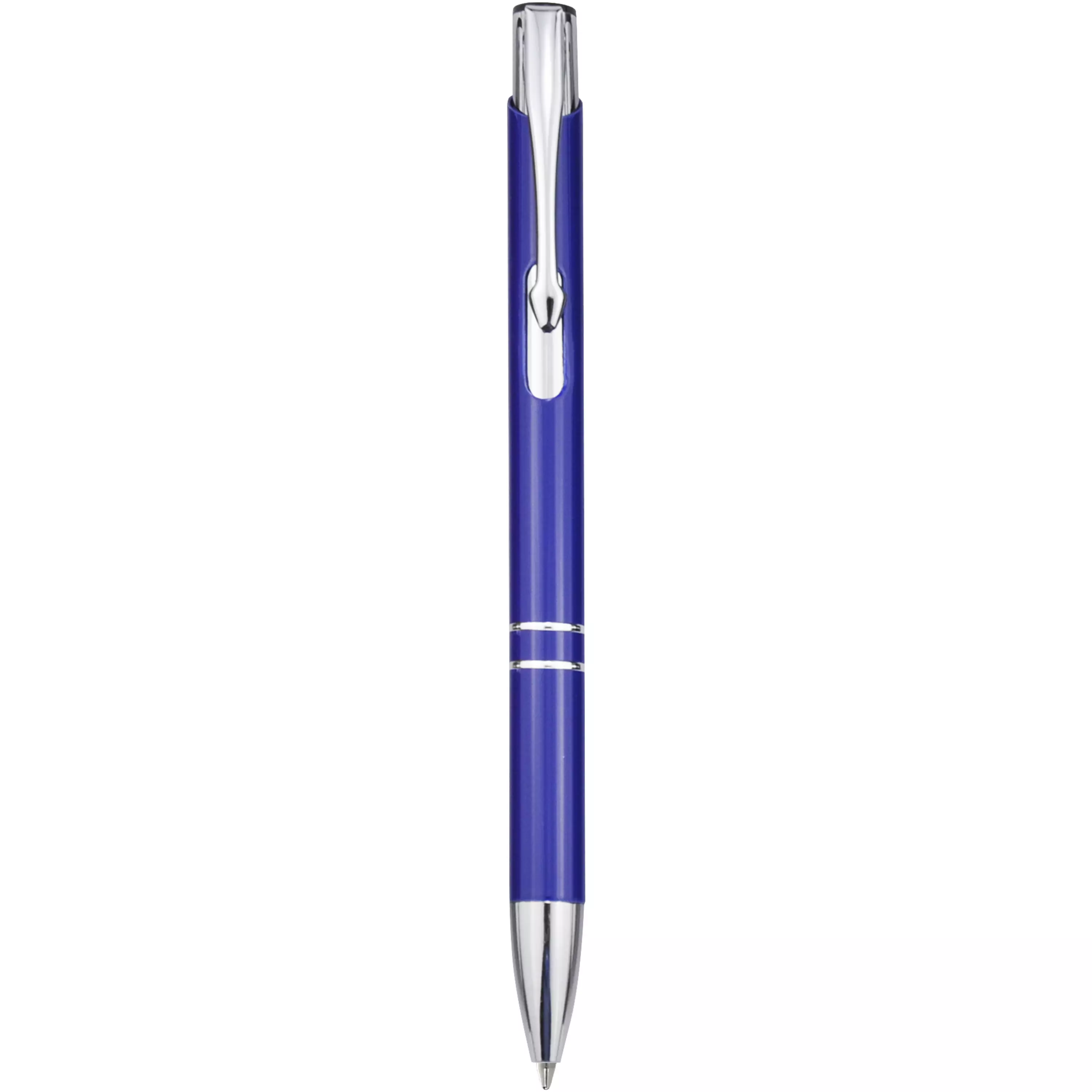 Moneta aluminium balpen (blauwe inkt)