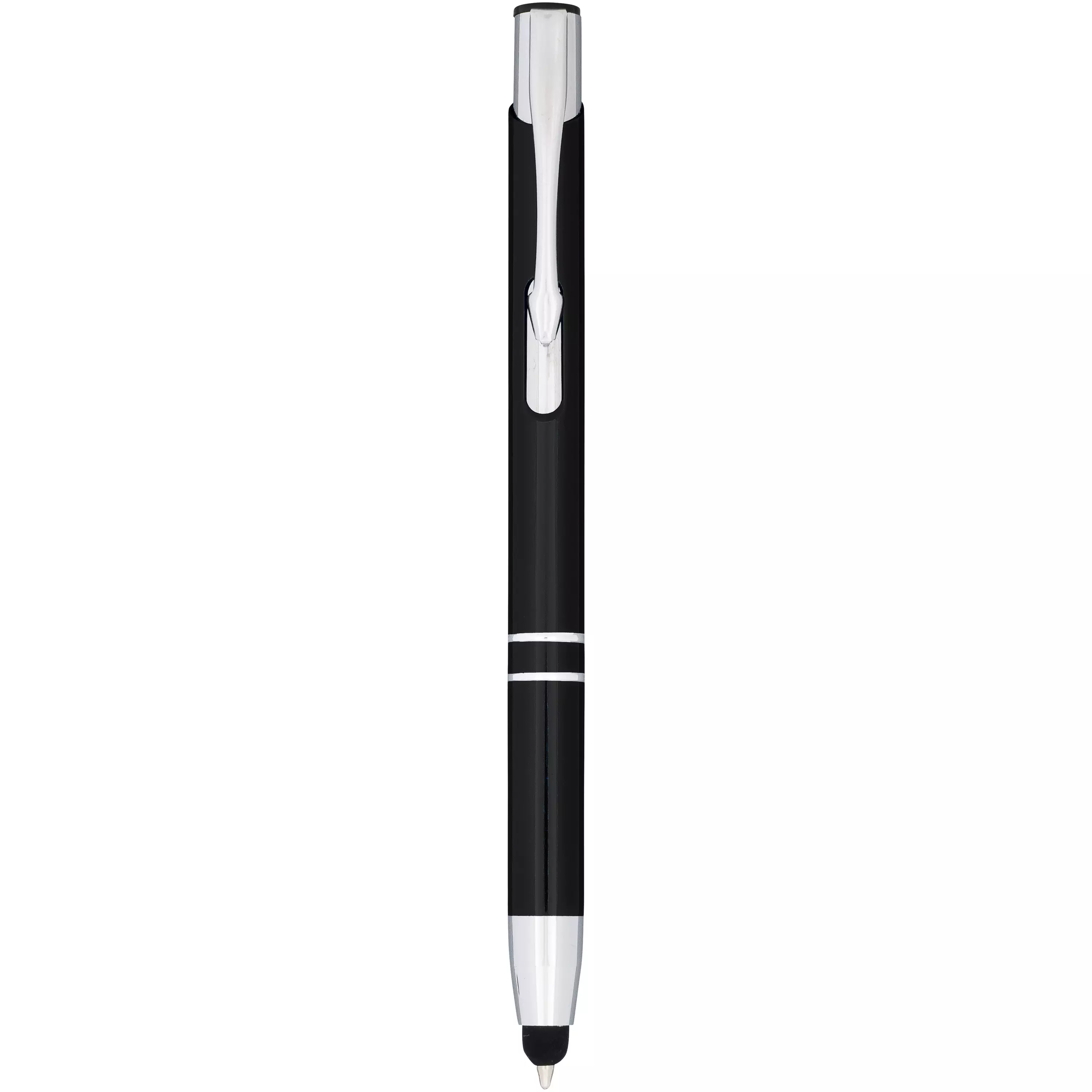 Moneta geanodiseerde aluminium stylus balpen