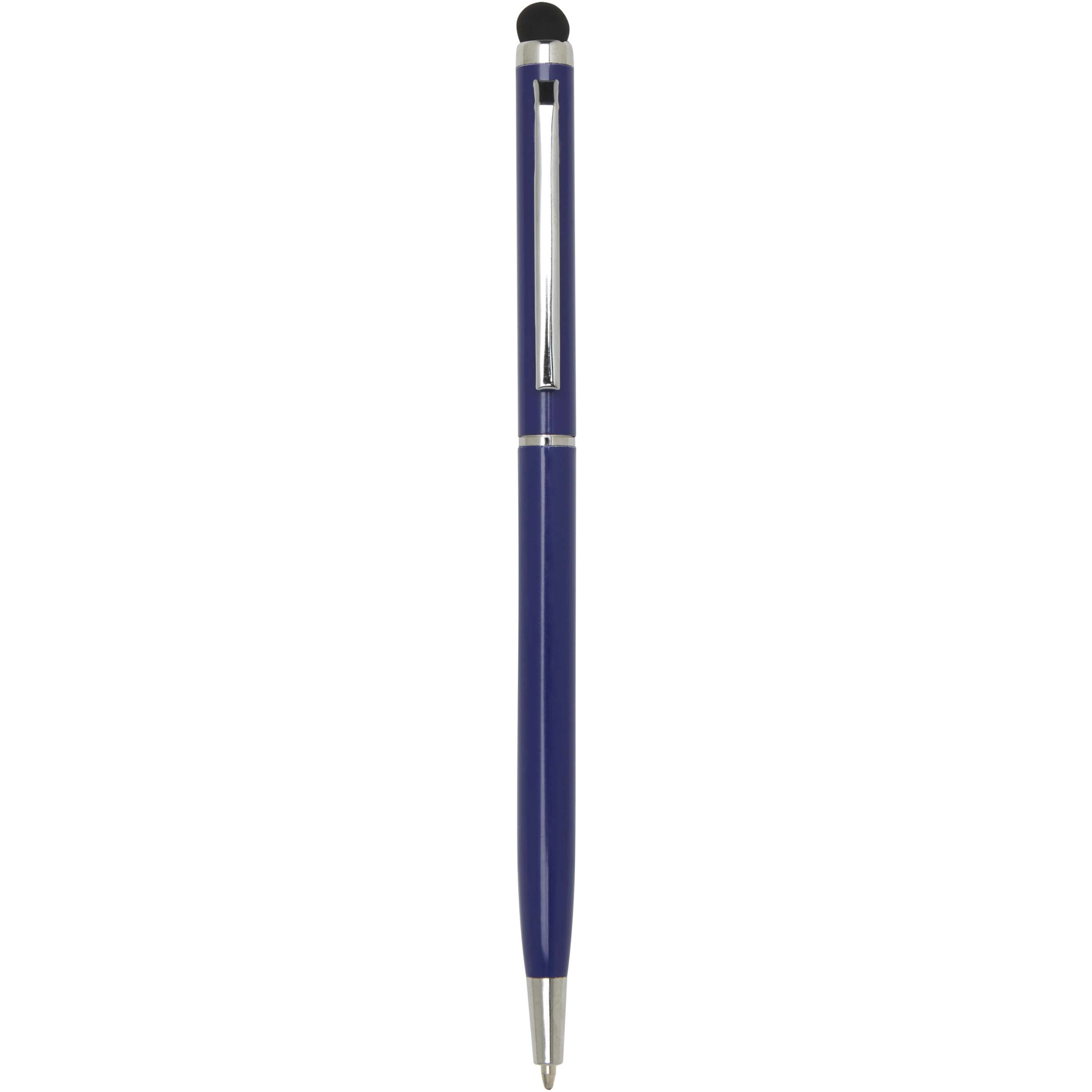 Ore aluminium balpen met stylus (blauwe inkt)