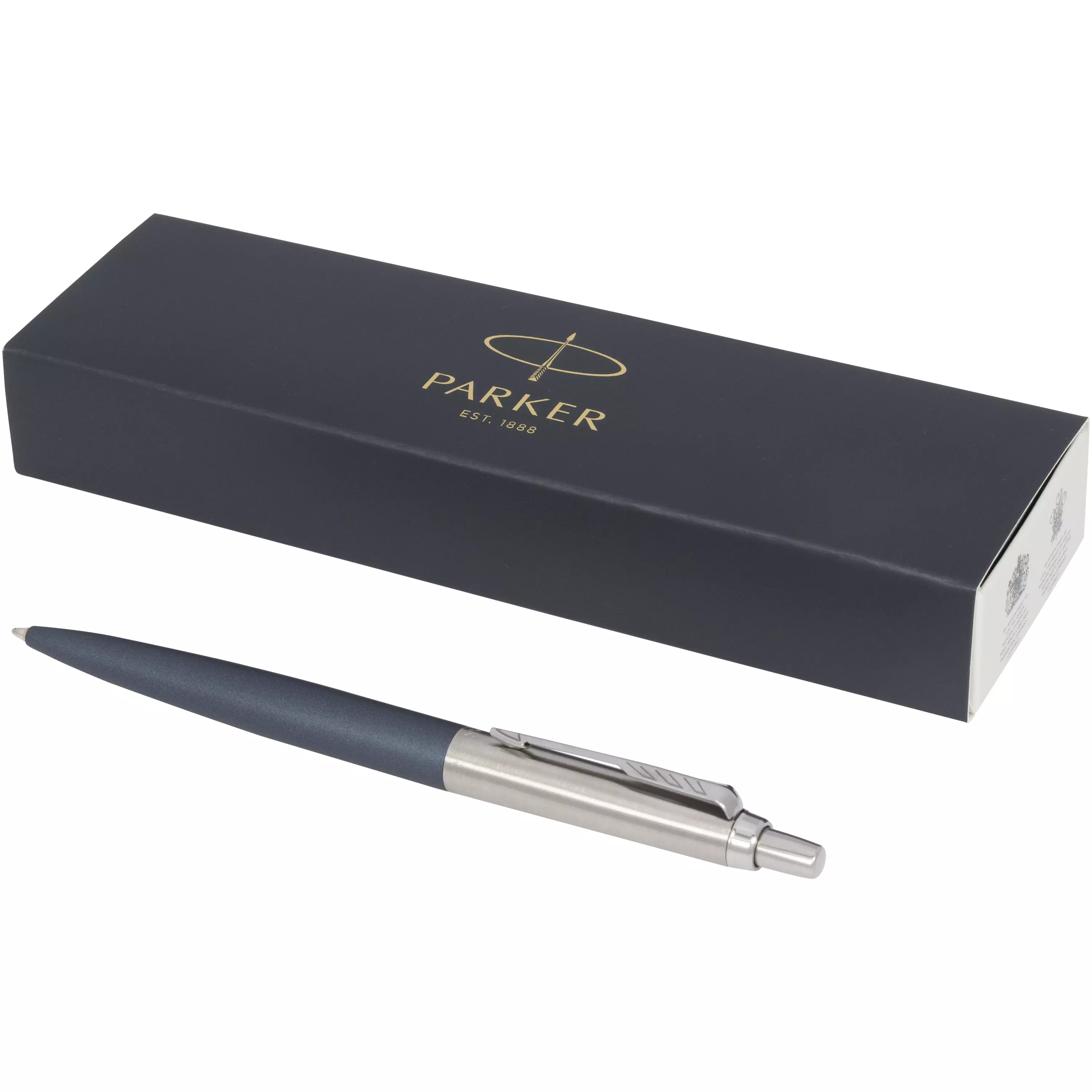 Parker Jotter XL matte balpen met chroom (blauwe inkt)