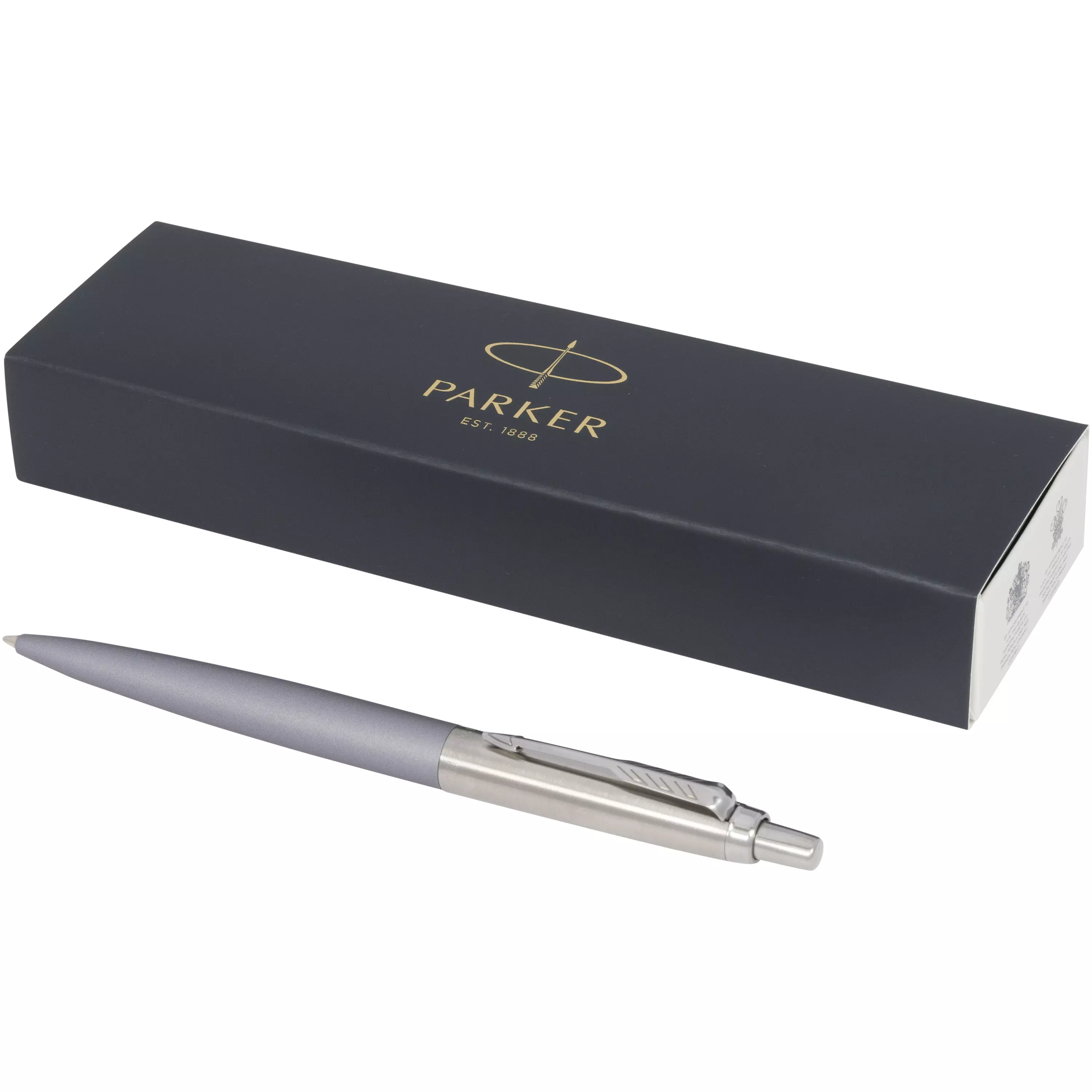 Parker Jotter XL matte balpen met chroom (blauwe inkt)