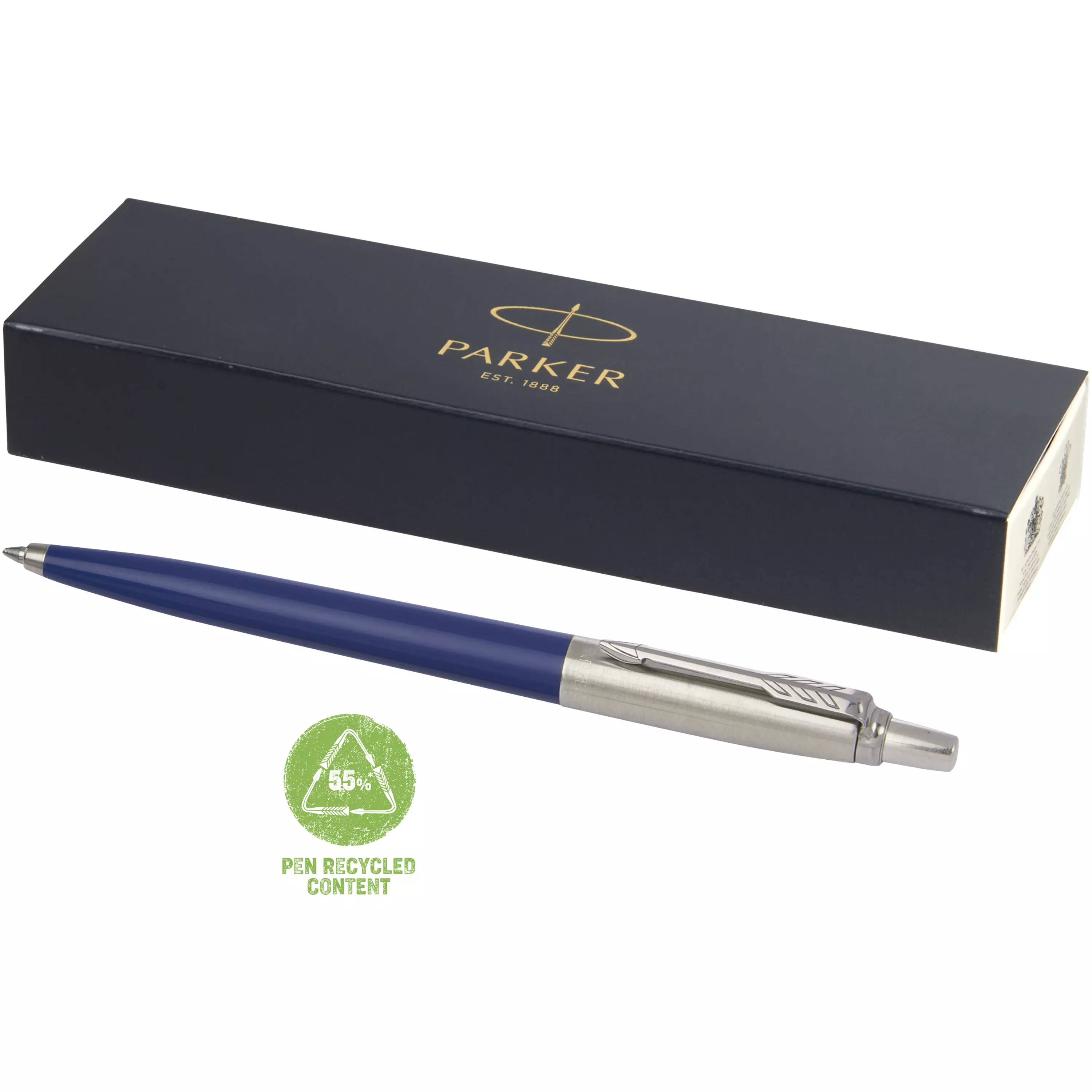 Parker Jotter gerecyclede balpen (blauwe inkt)