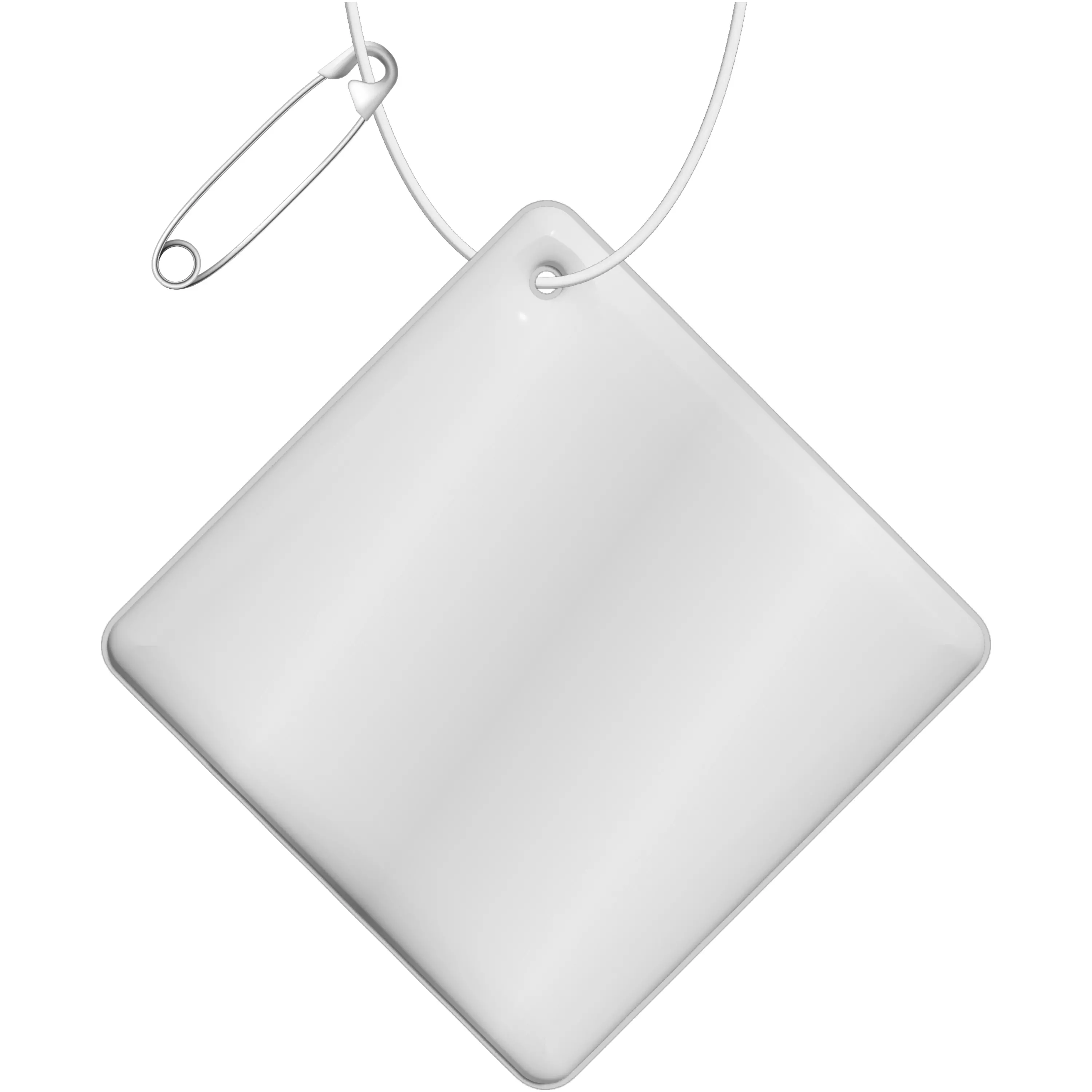 RFX™ H-09 kleine reflecterende pvc hanger met diamant