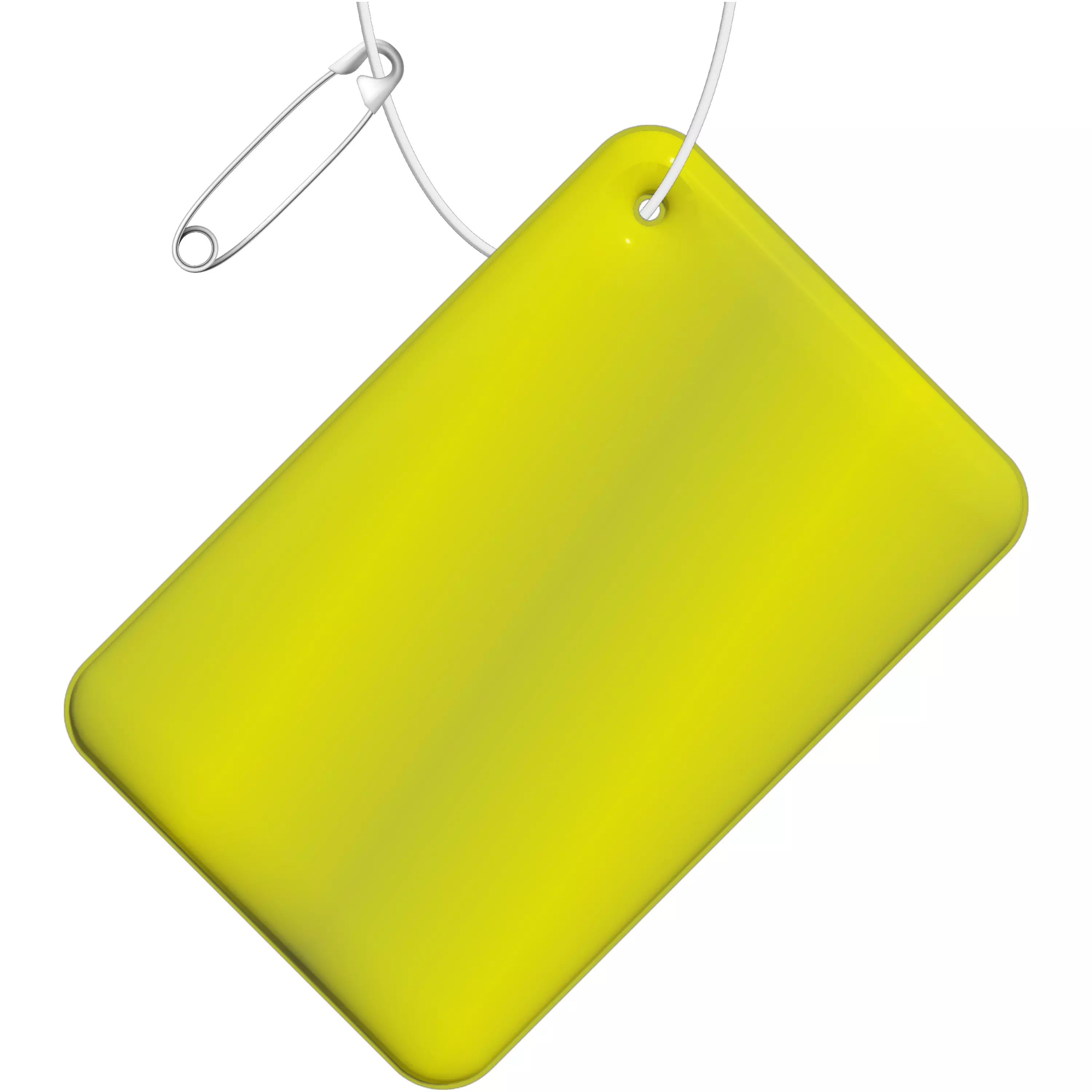 RFX™ H-10 kleine rechthoekige reflecterende pvc hanger