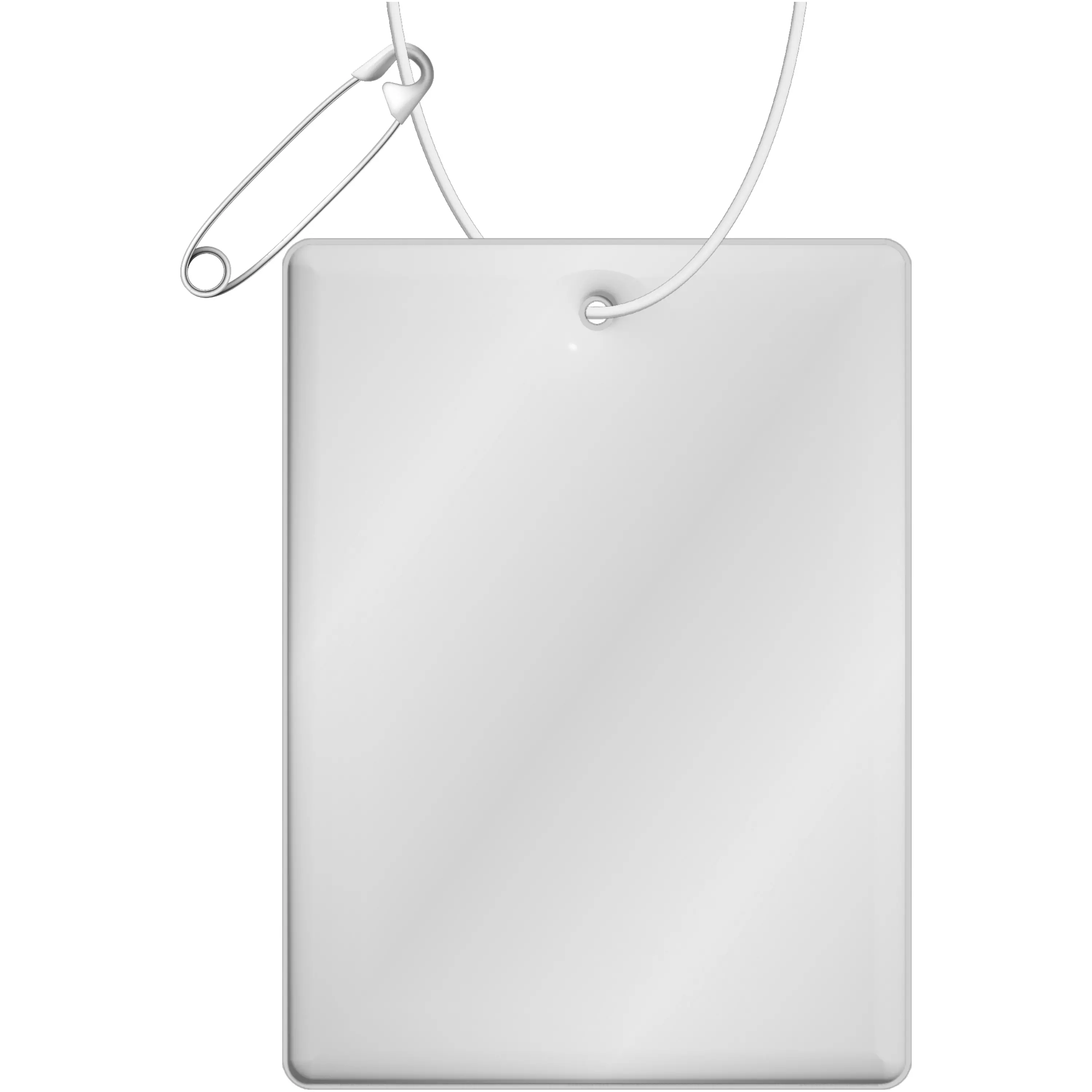 RFX™ H-12 grote rechthoekige reflecterende pvc hanger