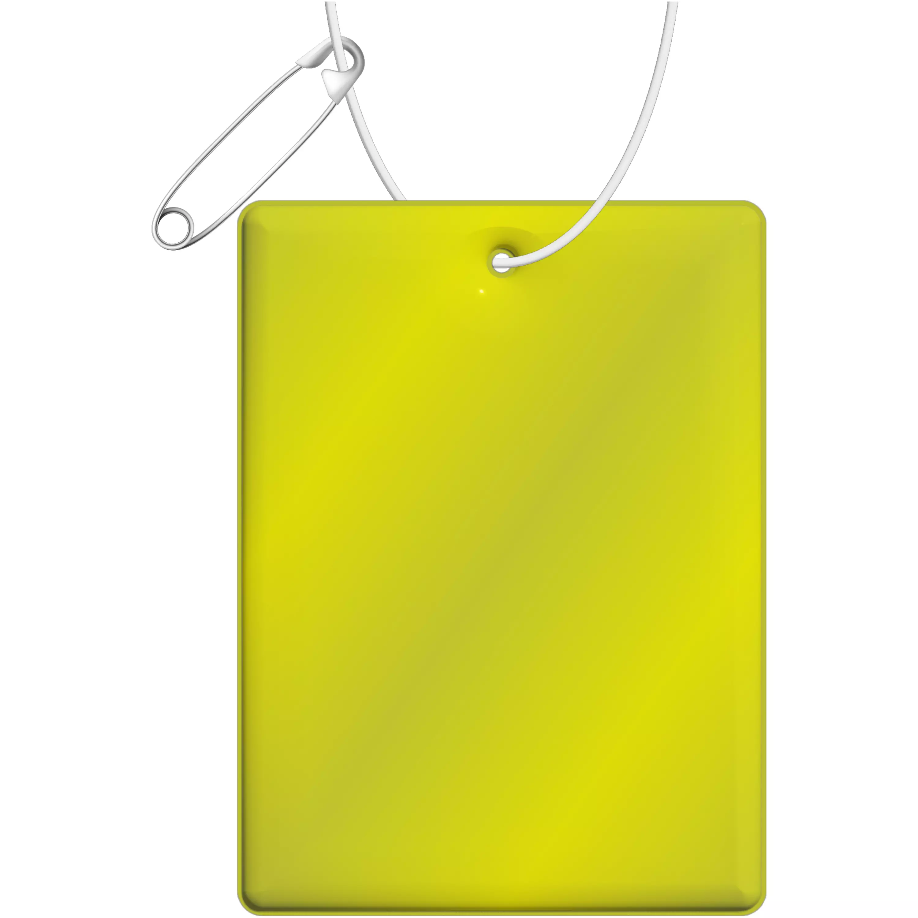 RFX™ H-12 grote rechthoekige reflecterende pvc hanger