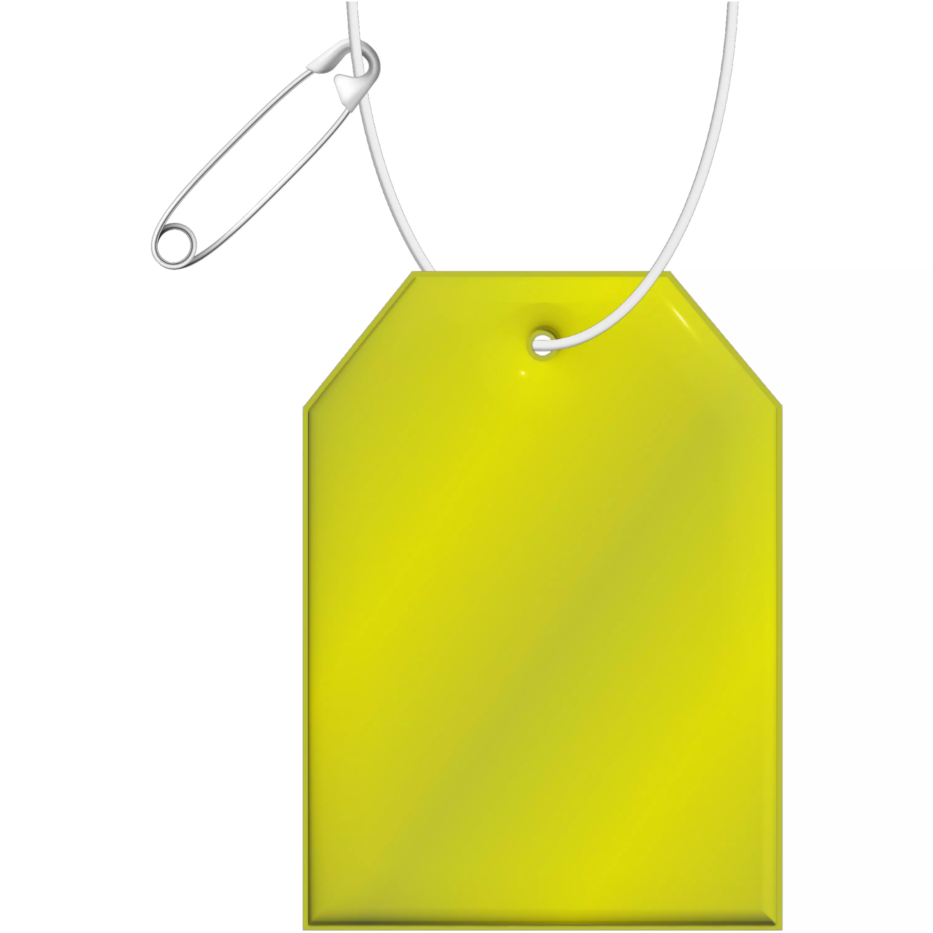 RFX™ H-12 reflecterende pvc hanger met label