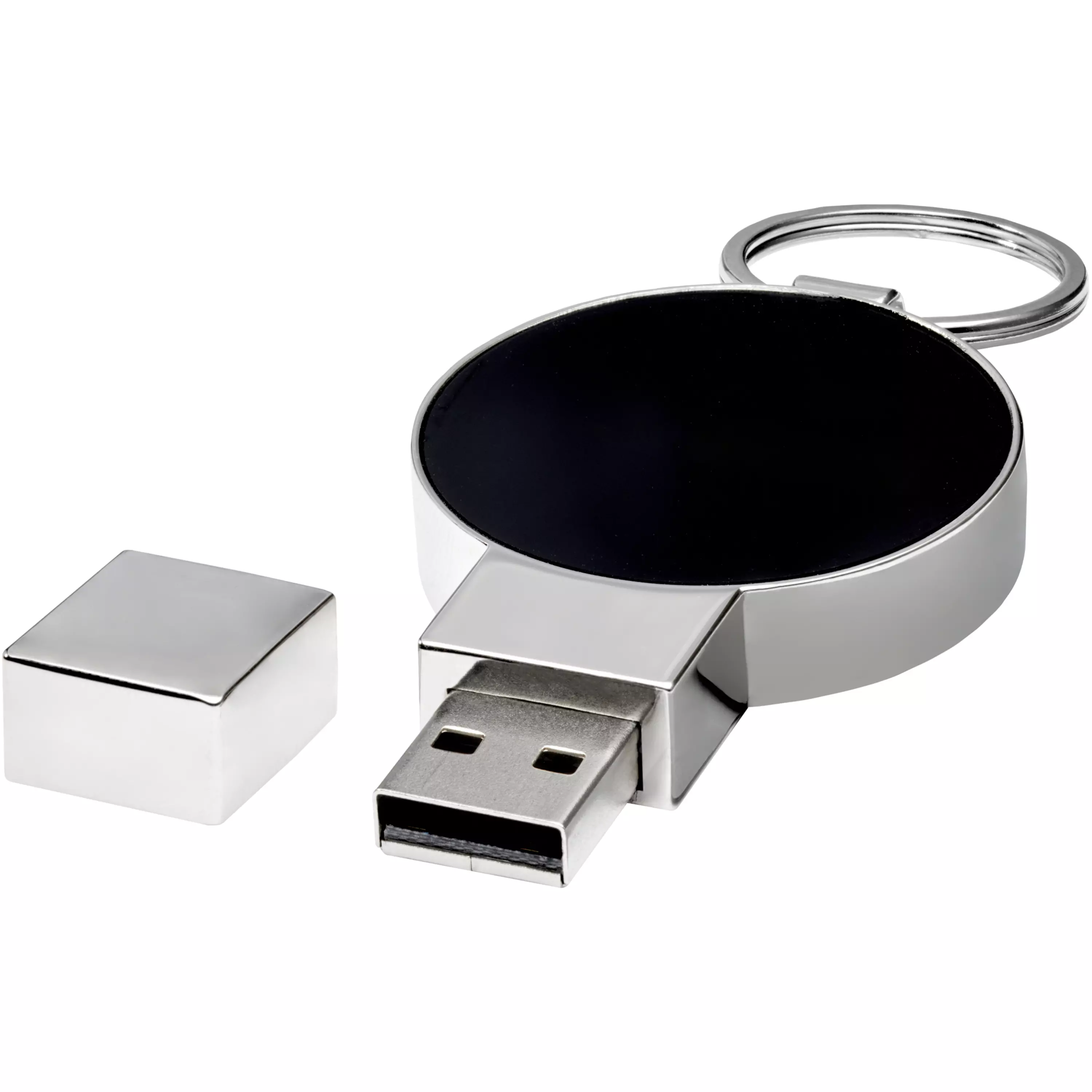 Ronde oplichtende USB