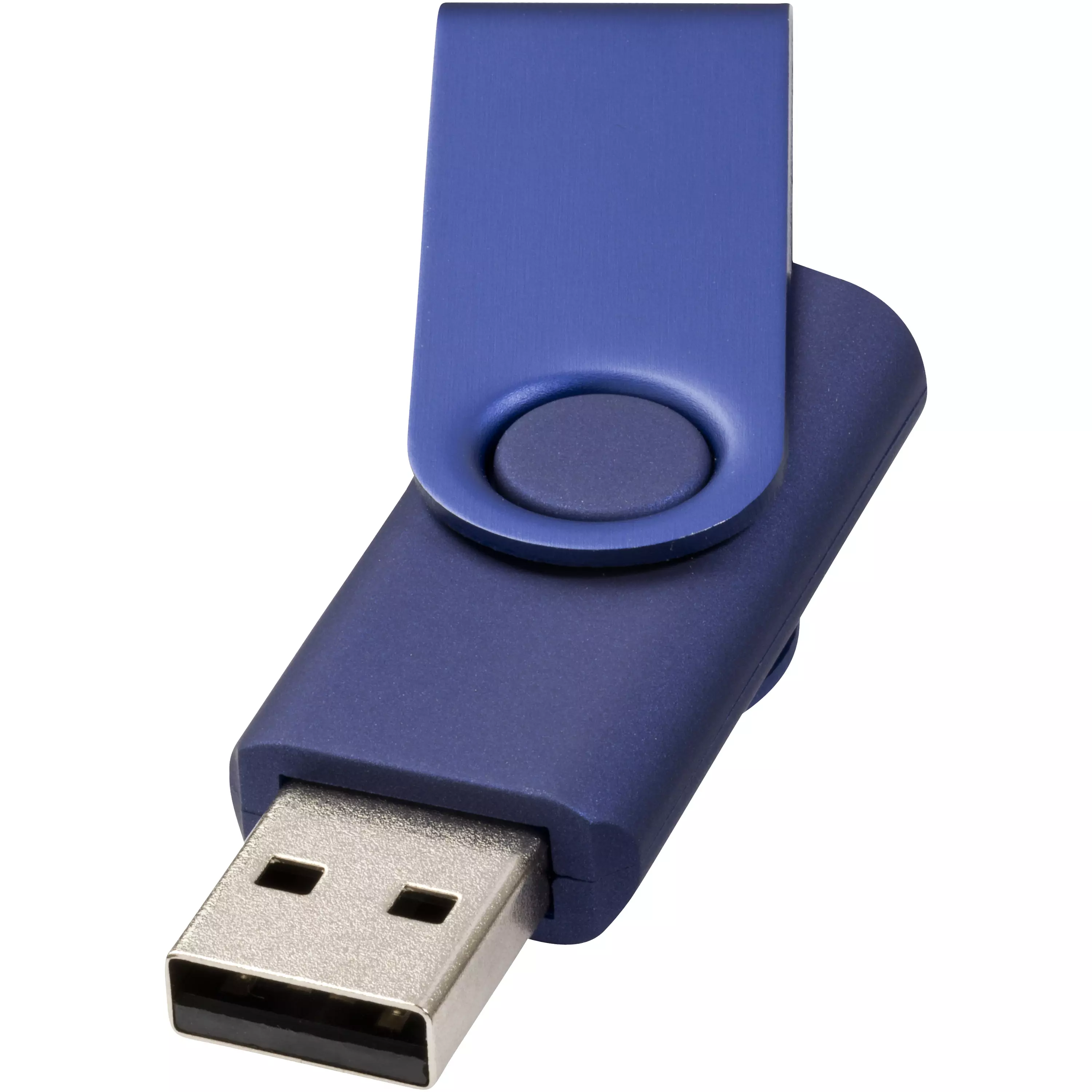 Rotate metallic USB