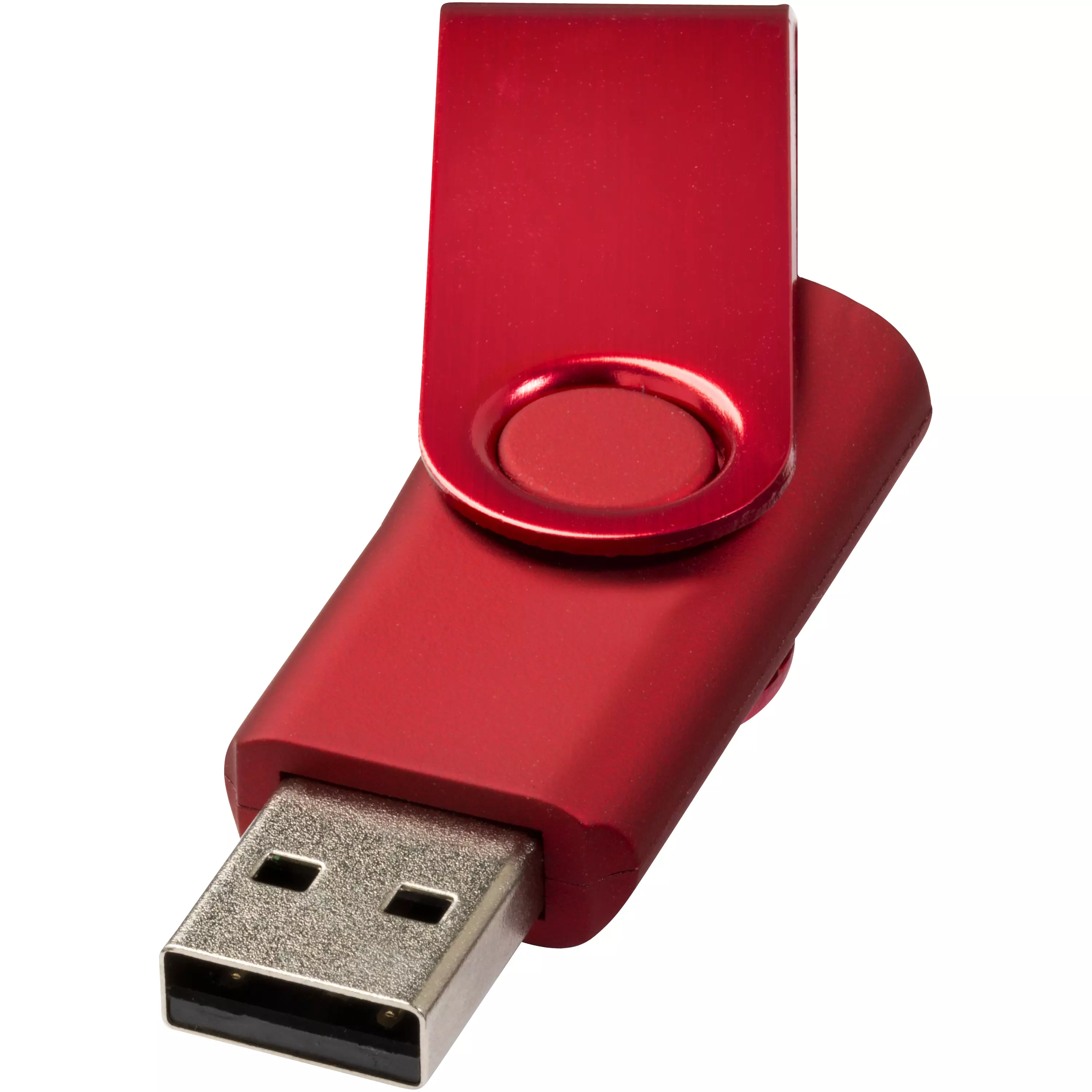 Rotate metallic USB