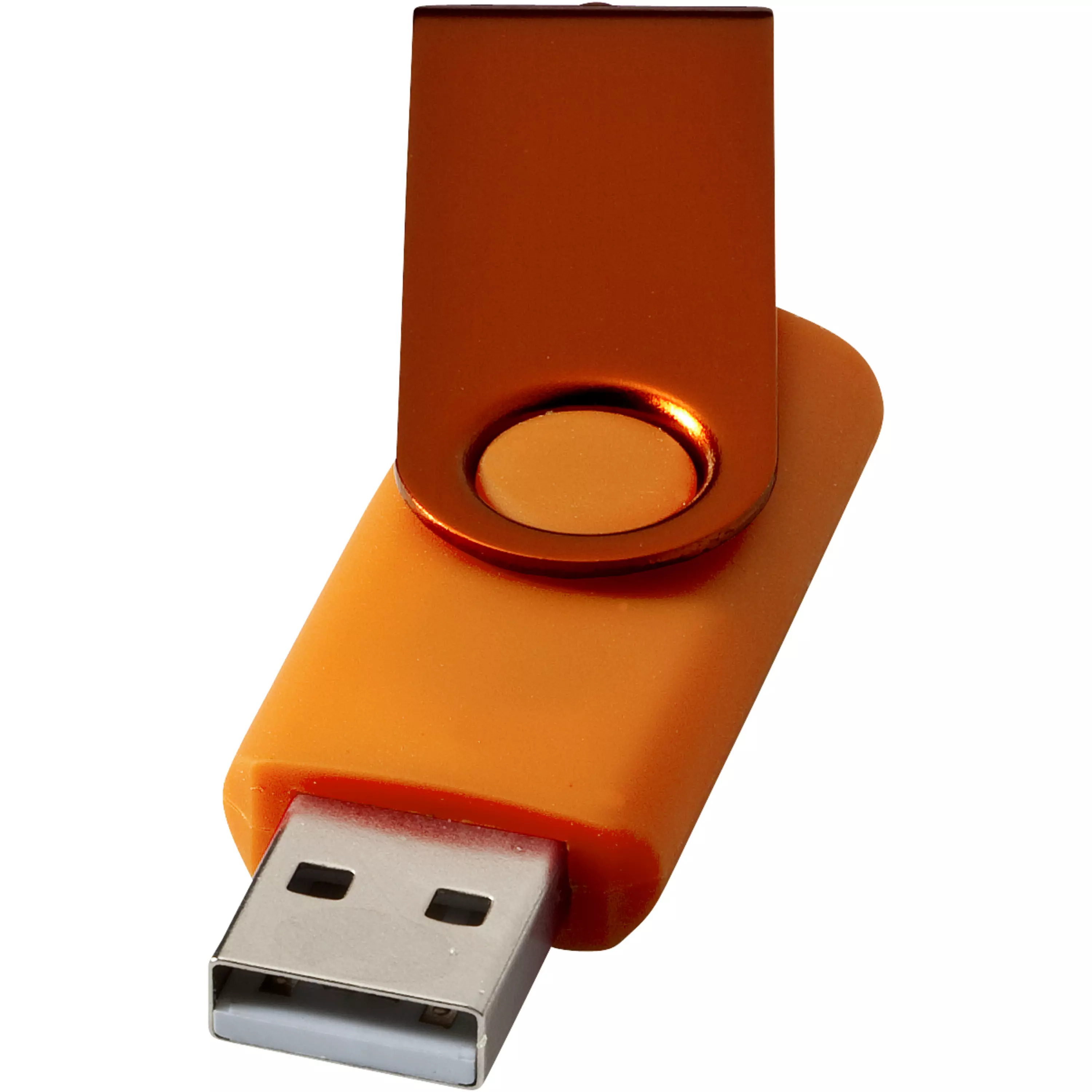 Rotate metallic USB