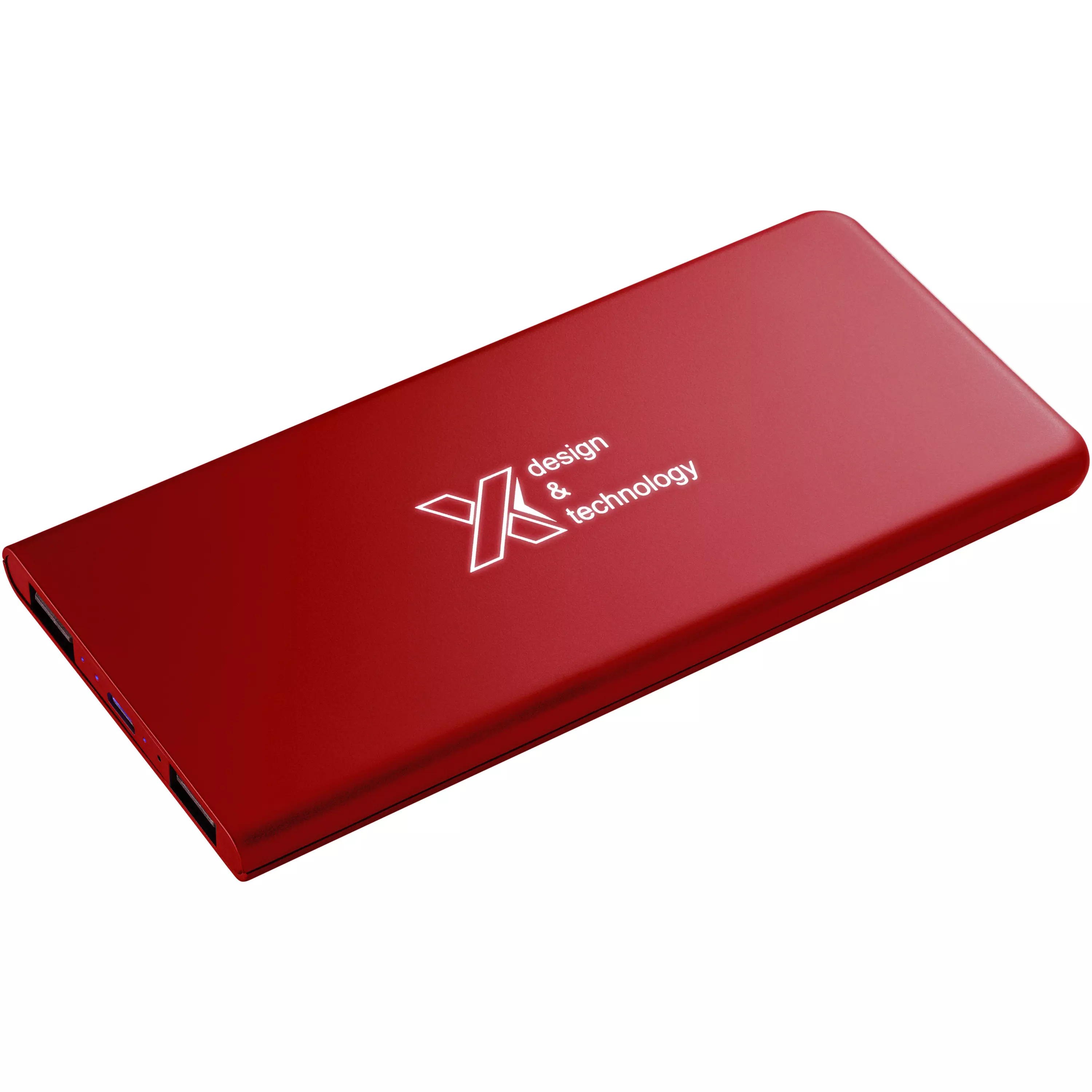 SCX.design P15 5000 mAh powerbank met oplichtend logo