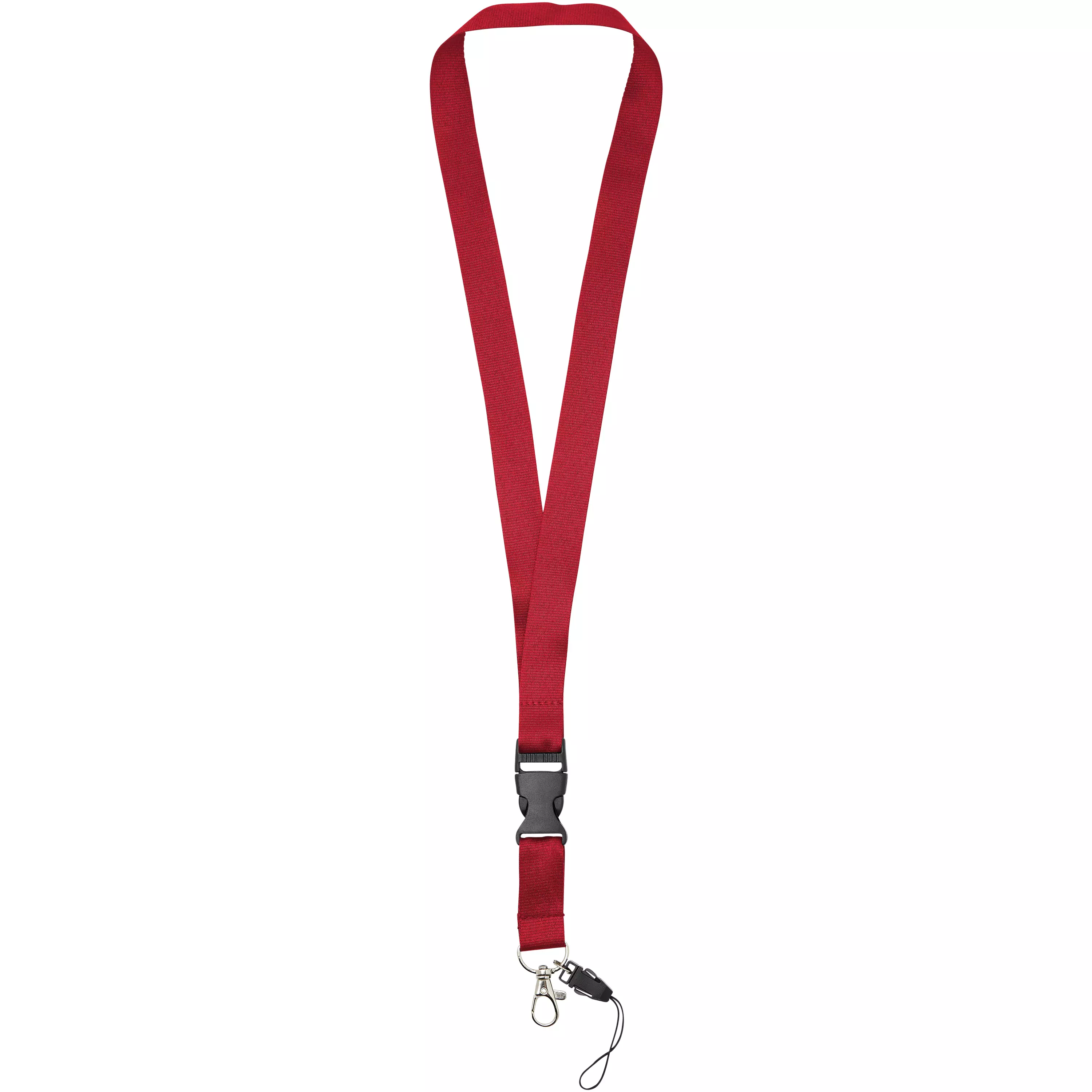 Sagan lanyard met afneembare gesp en telefoonhouder