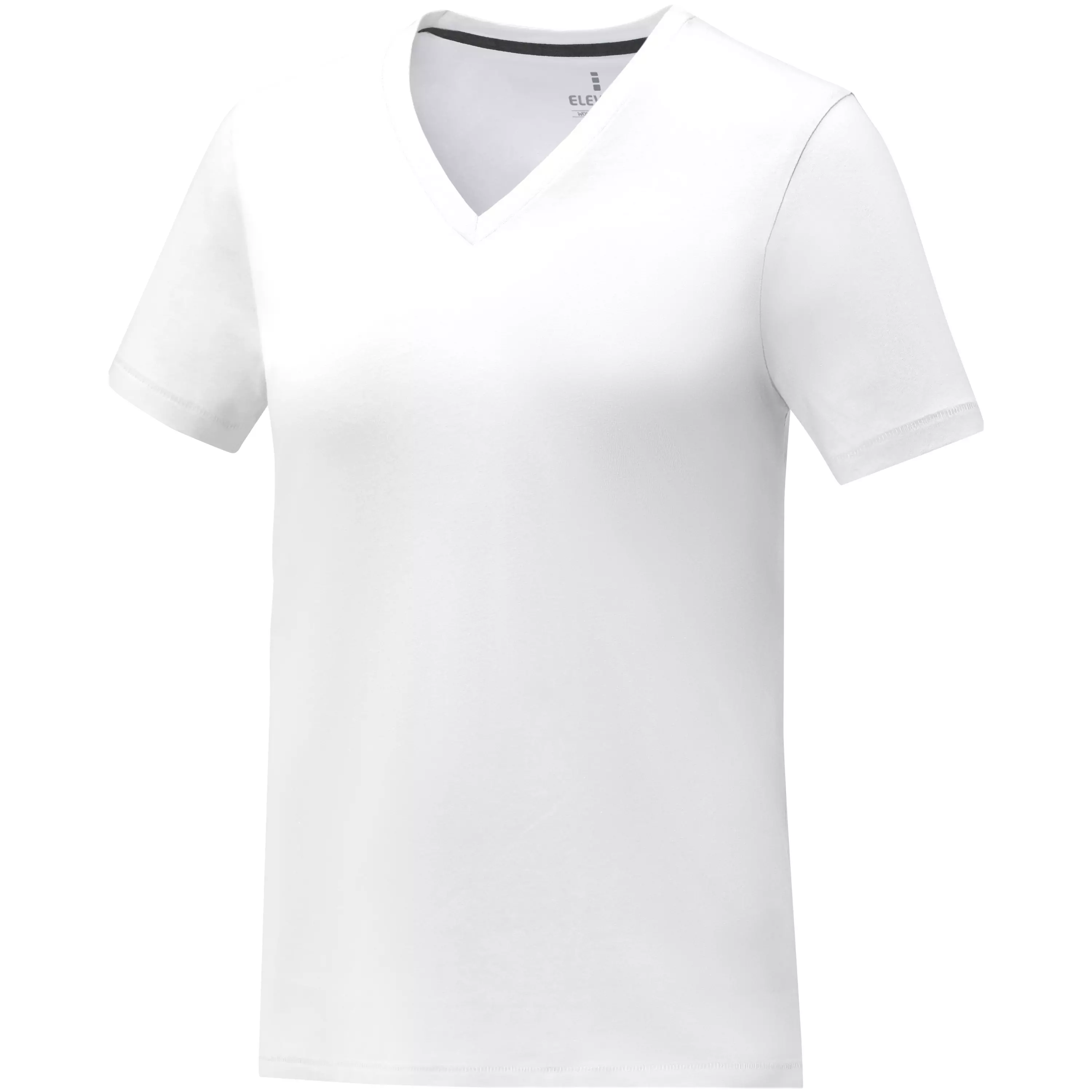 Somoto Dames T-shirt met V-hals en korte mouwen 