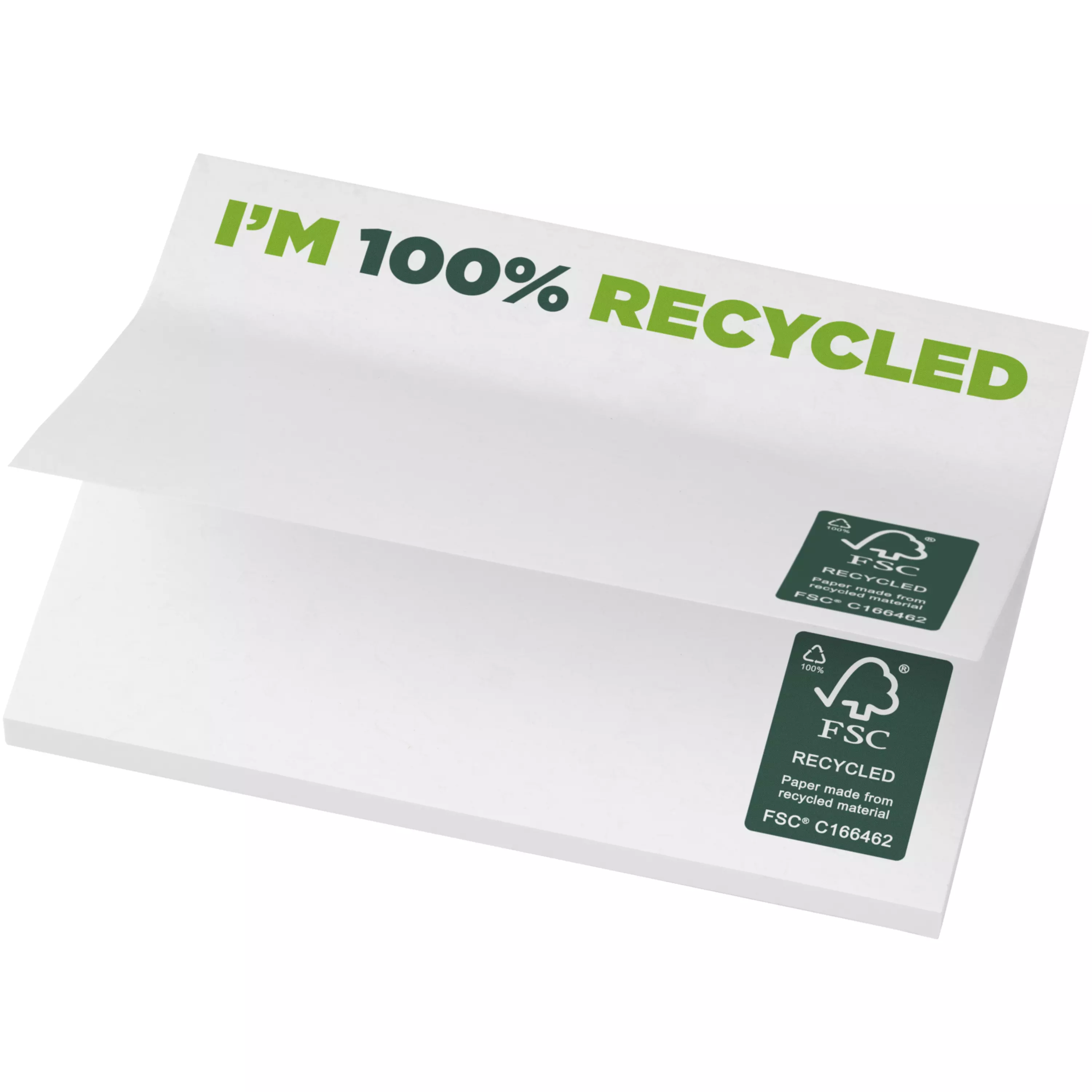 Sticky-Mate® gerecyclede sticky notes 100 x 75 mm