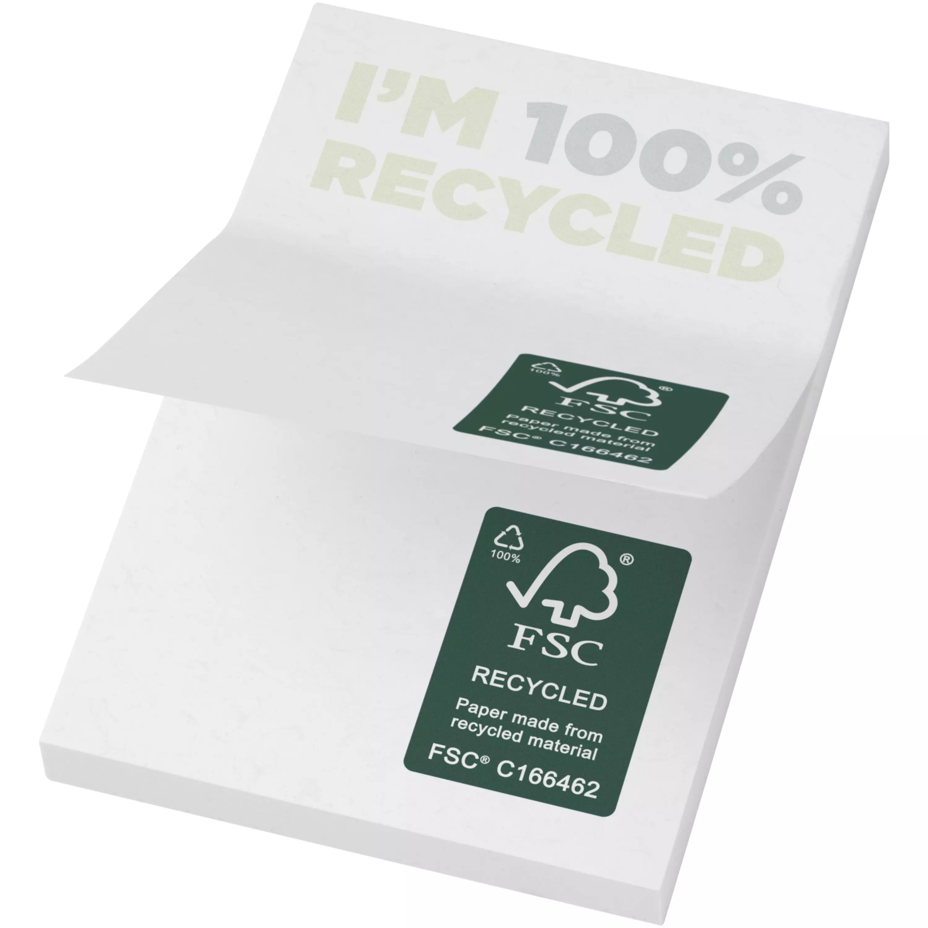 Sticky-Mate® gerecyclede sticky notes 50 x 75 mm 