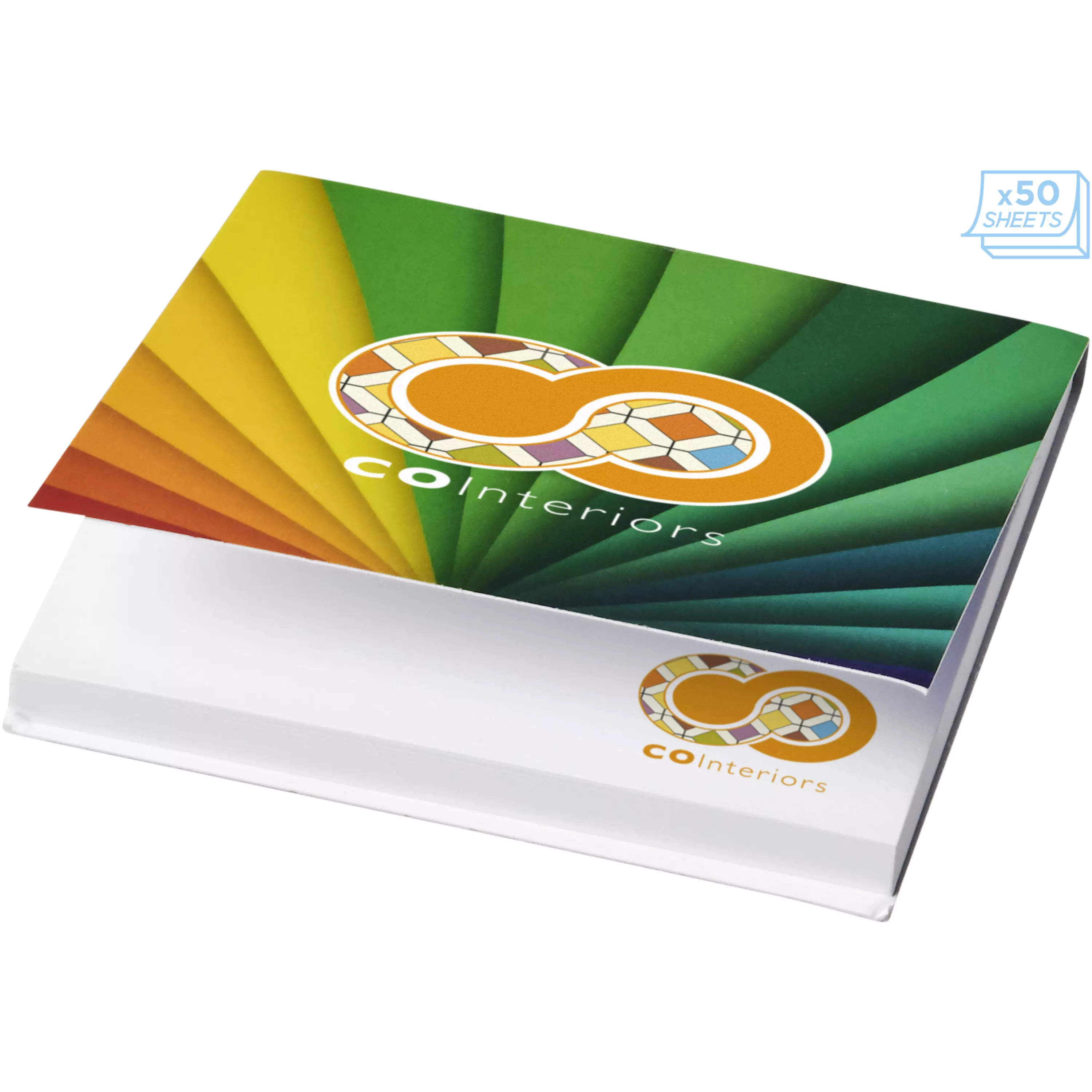 Sticky-Mate® softcover sticky notes 75x75mm