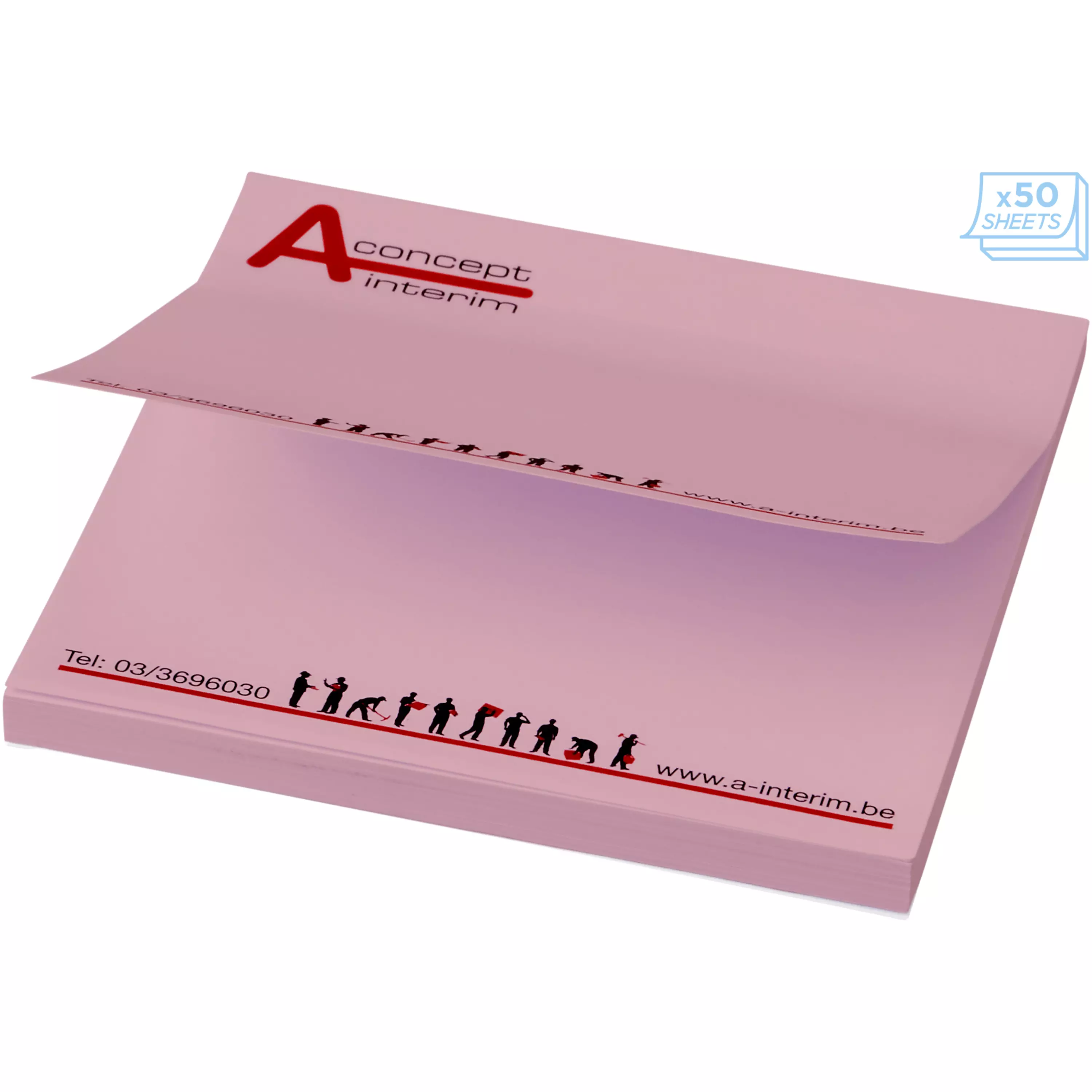 Sticky-Mate® sticky notes 75x75 mm