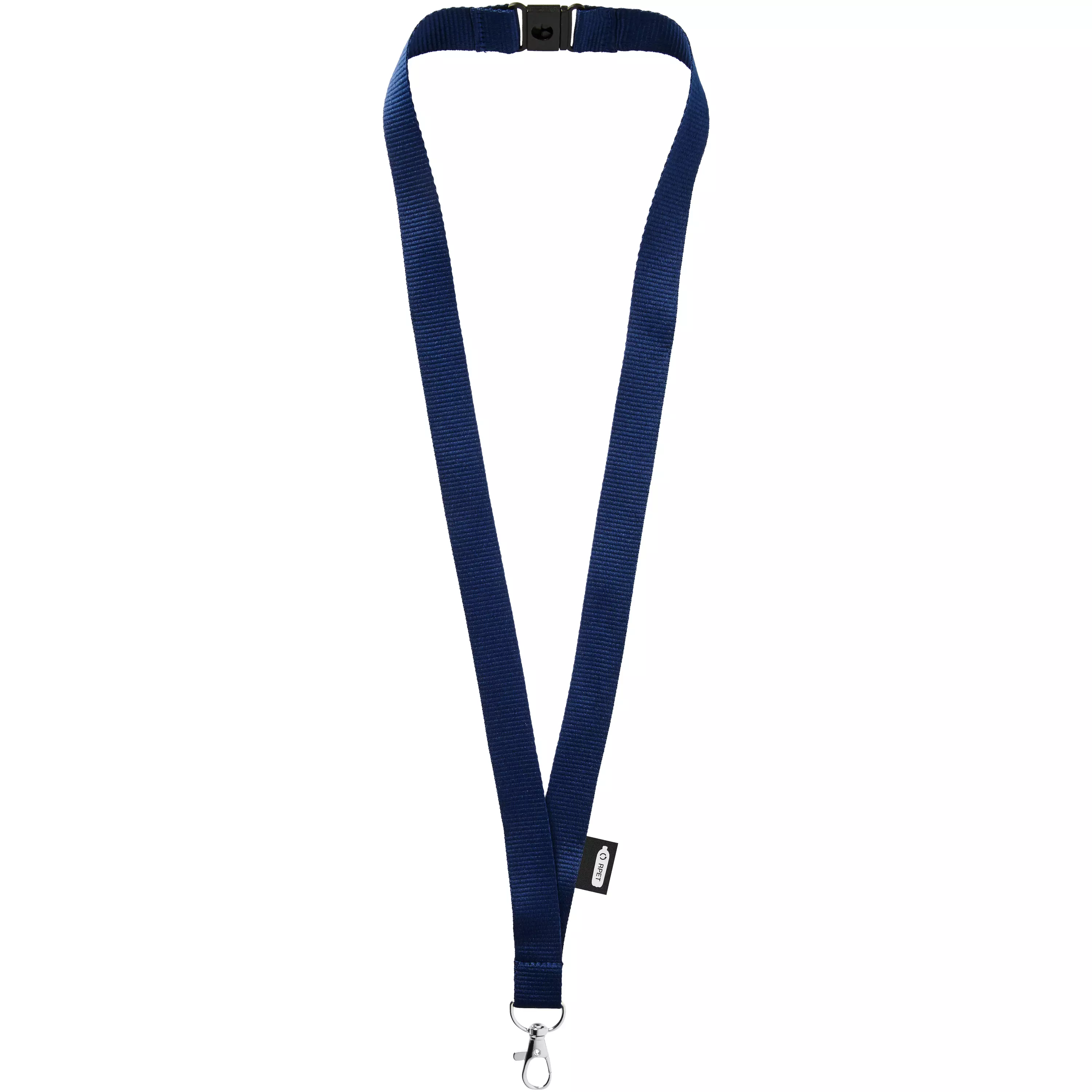 Tom gerecyclede PET lanyard met veiligheidssluiting