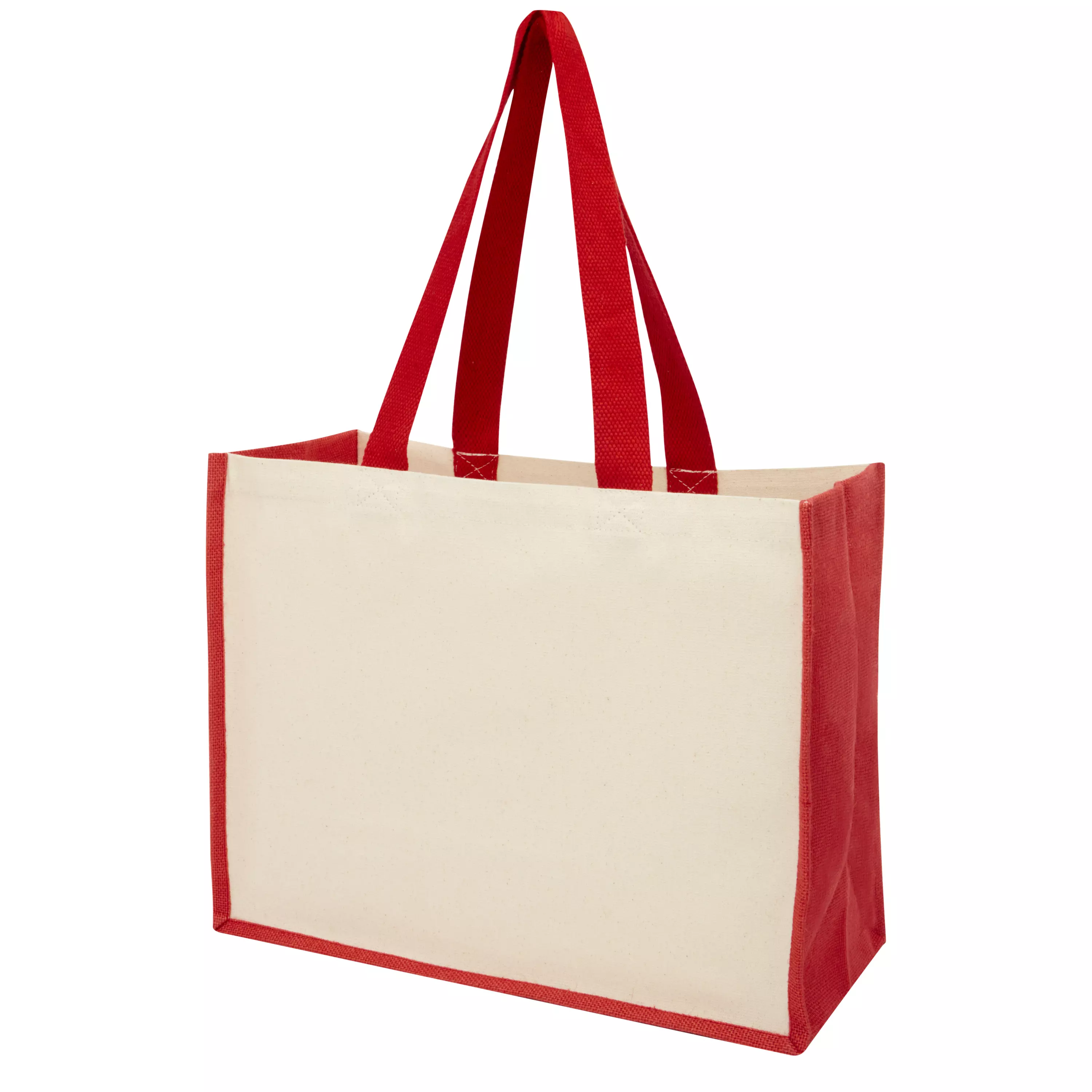 Varai 320 g/m² canvas en jute boodschappentas 23L