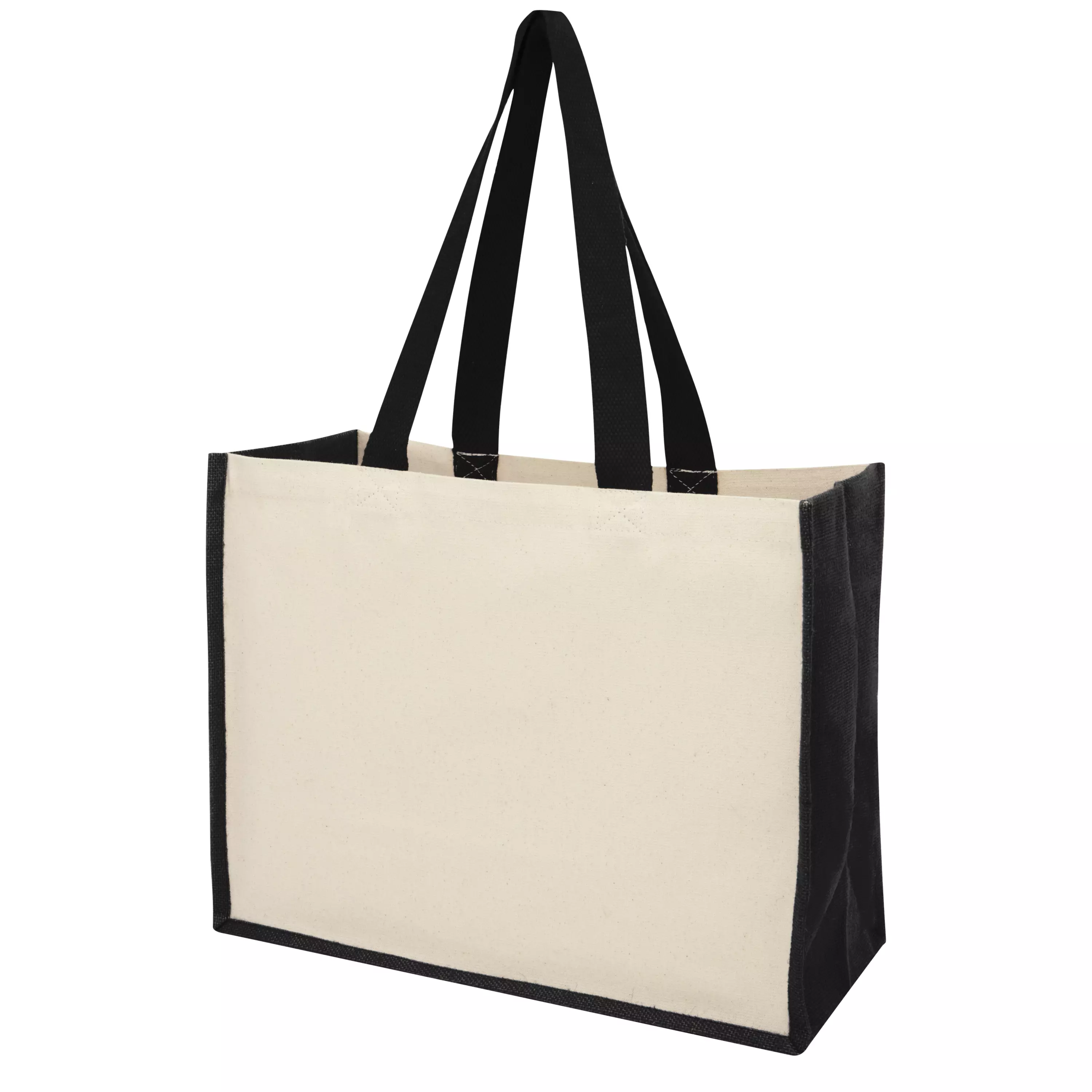 Varai 320 g/m² canvas en jute boodschappentas 23L